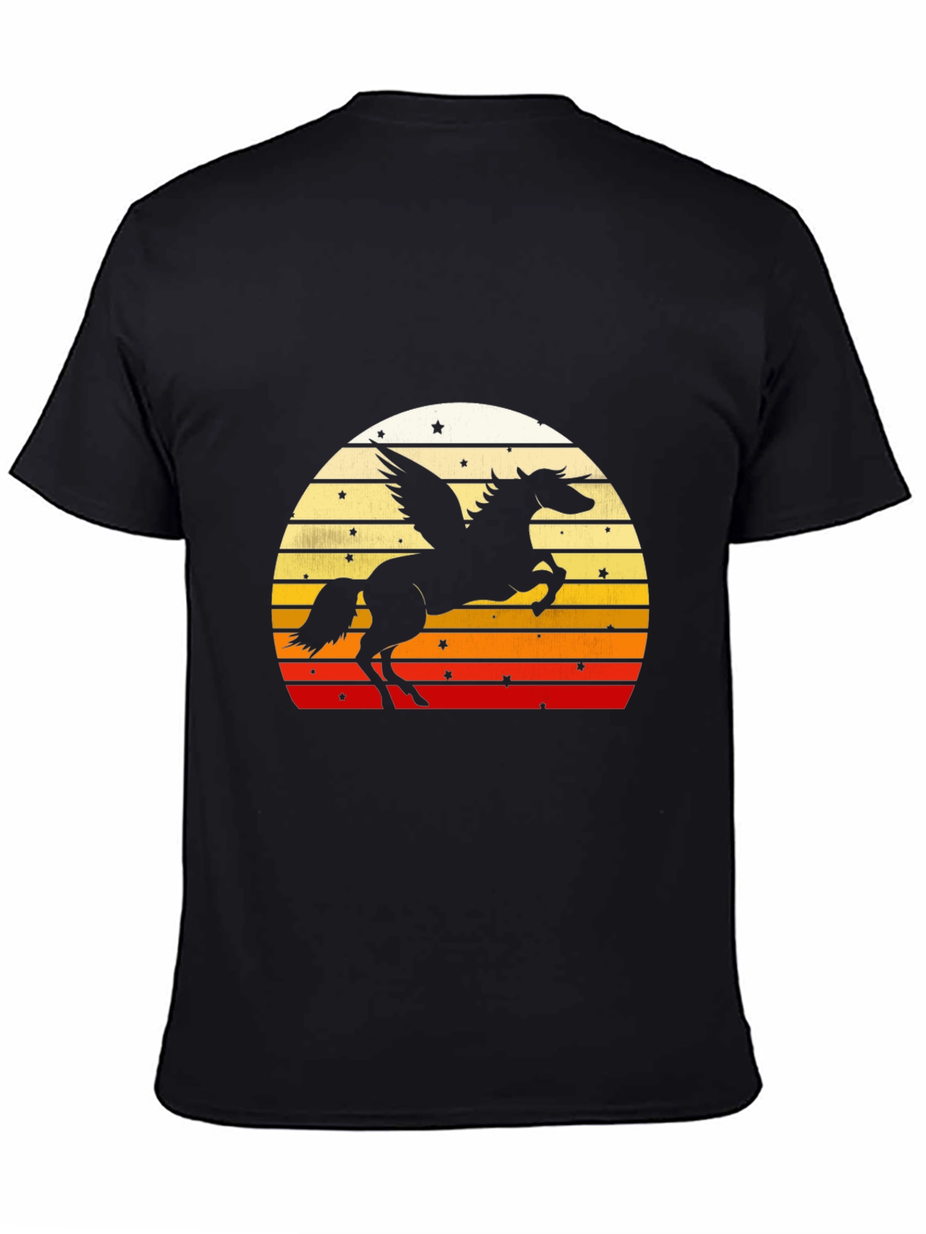 Retro Pegasus Sunset T-Shirt