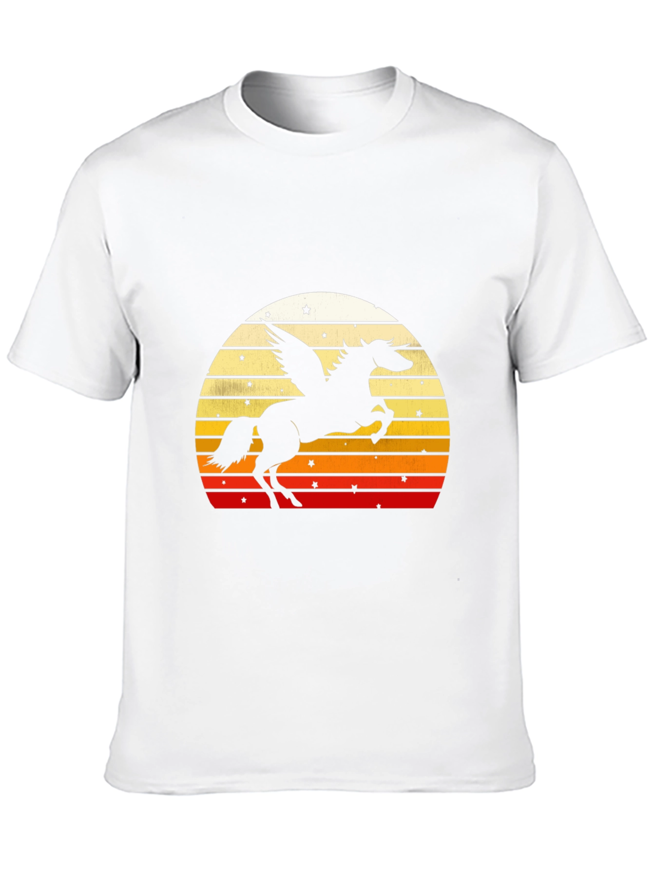 Retro Pegasus Sunset T-Shirt