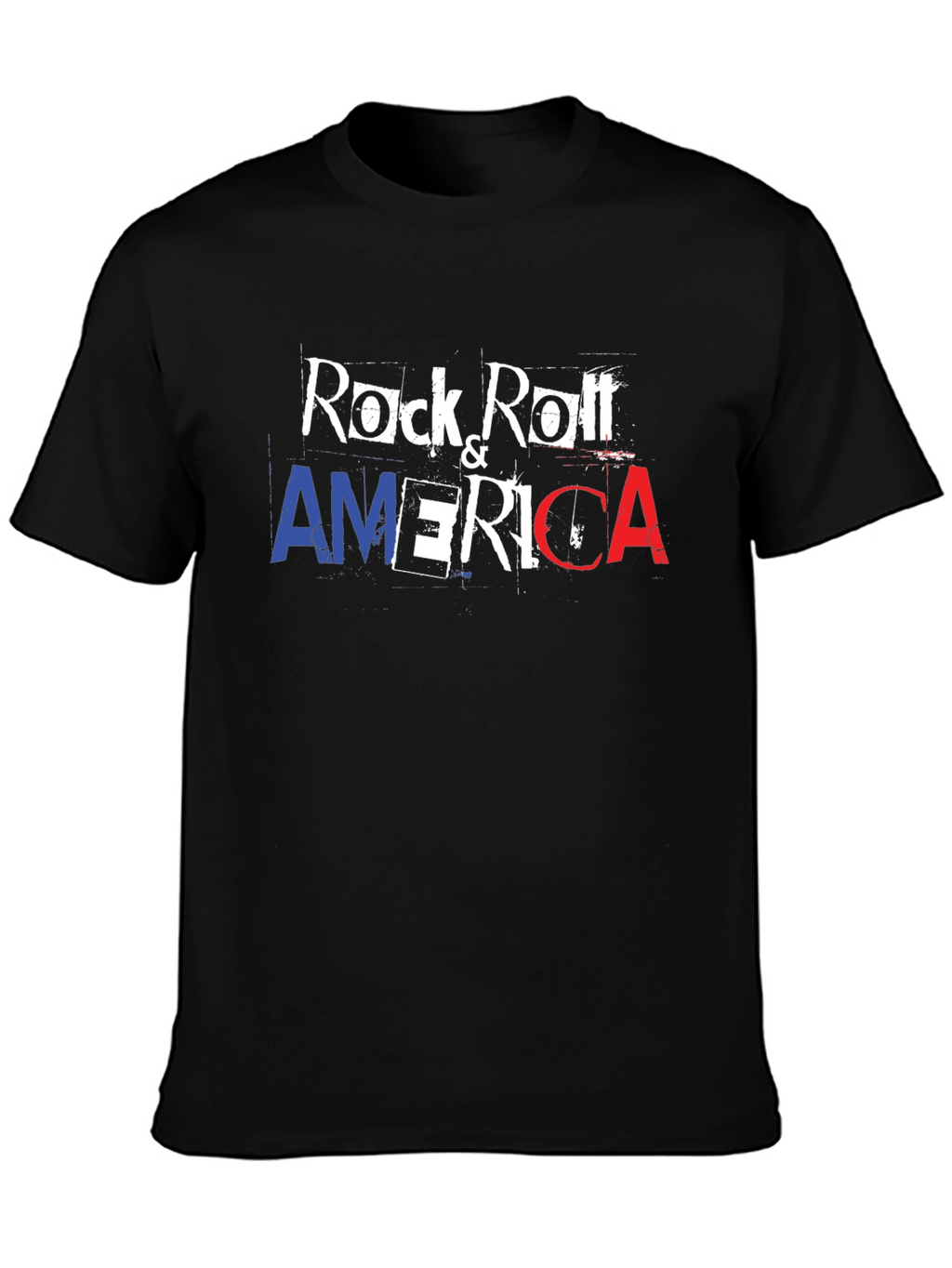 Rock & Roll America T-Shirt - Patriotic Graphic Tee