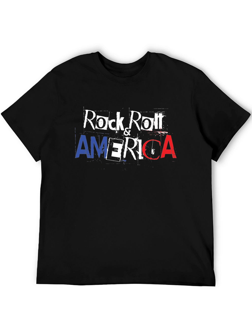 Rock & Roll America T-Shirt - Patriotic Graphic Tee