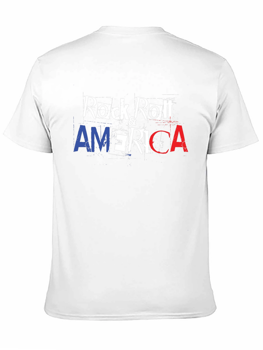 Rock & Roll America T-Shirt - Patriotic Graphic Tee