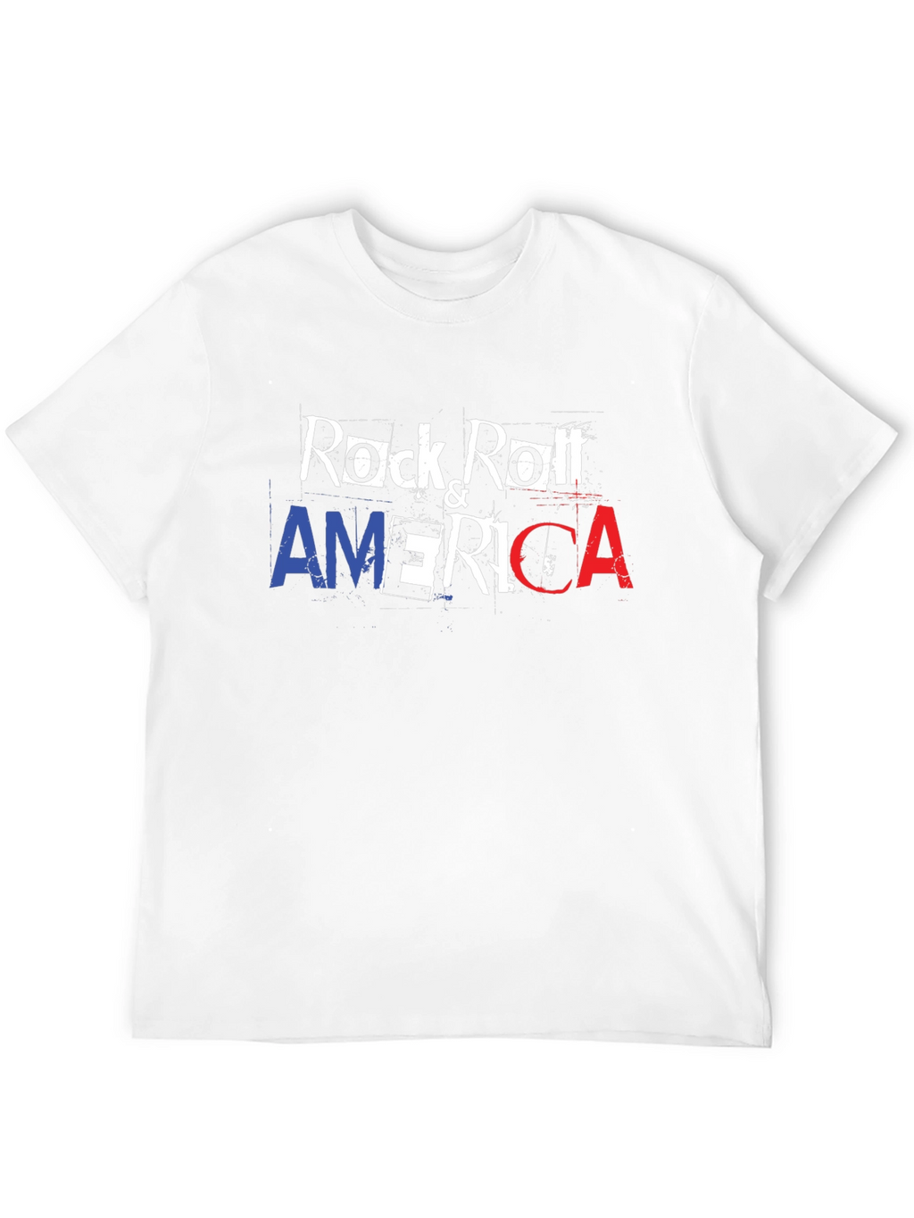 Rock & Roll America T-Shirt - Patriotic Graphic Tee