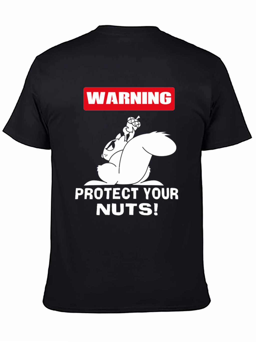 Funny Protect Your Nuts Squirrel Graphic Tee
