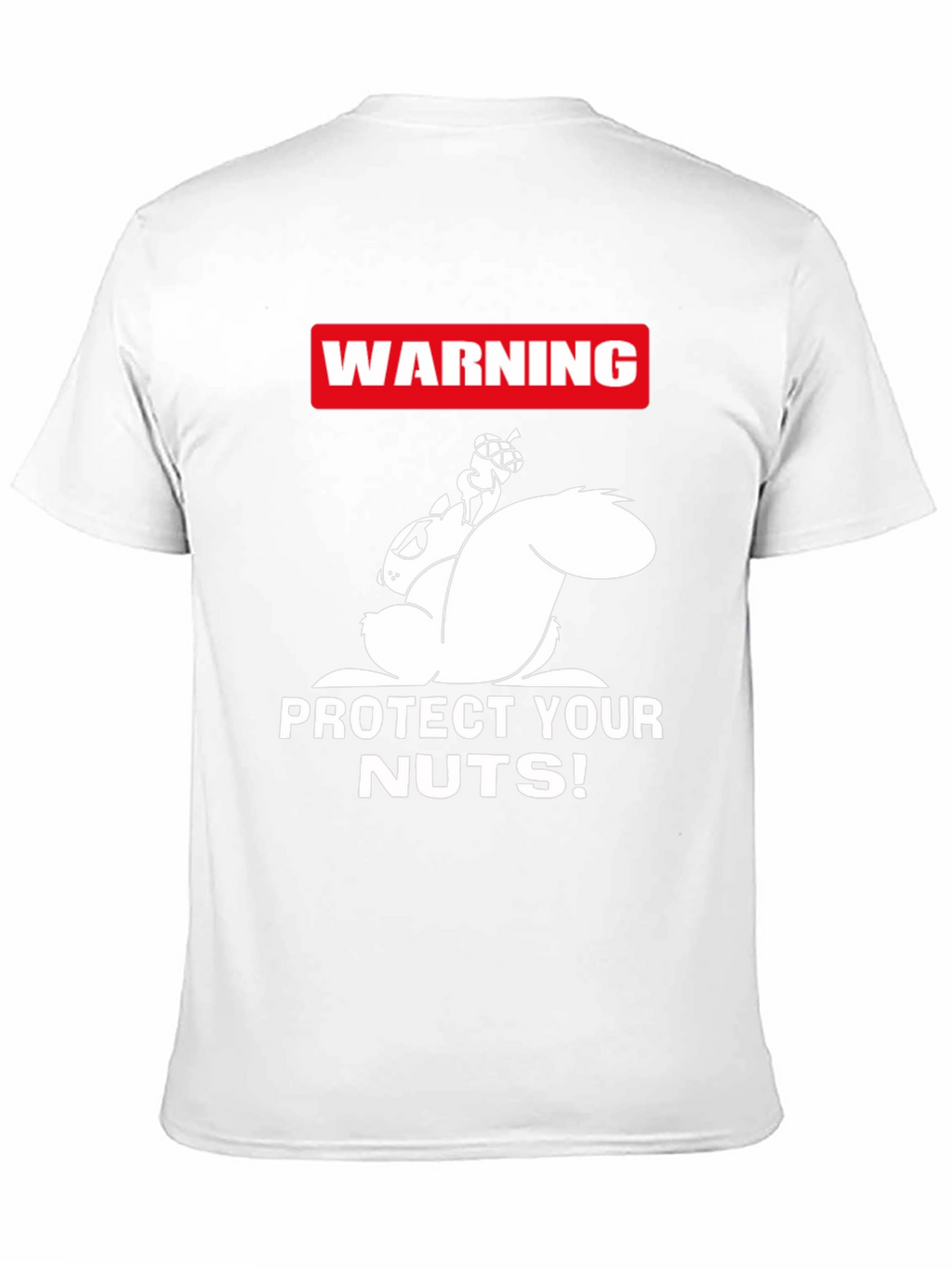 Funny Protect Your Nuts Squirrel Graphic Tee