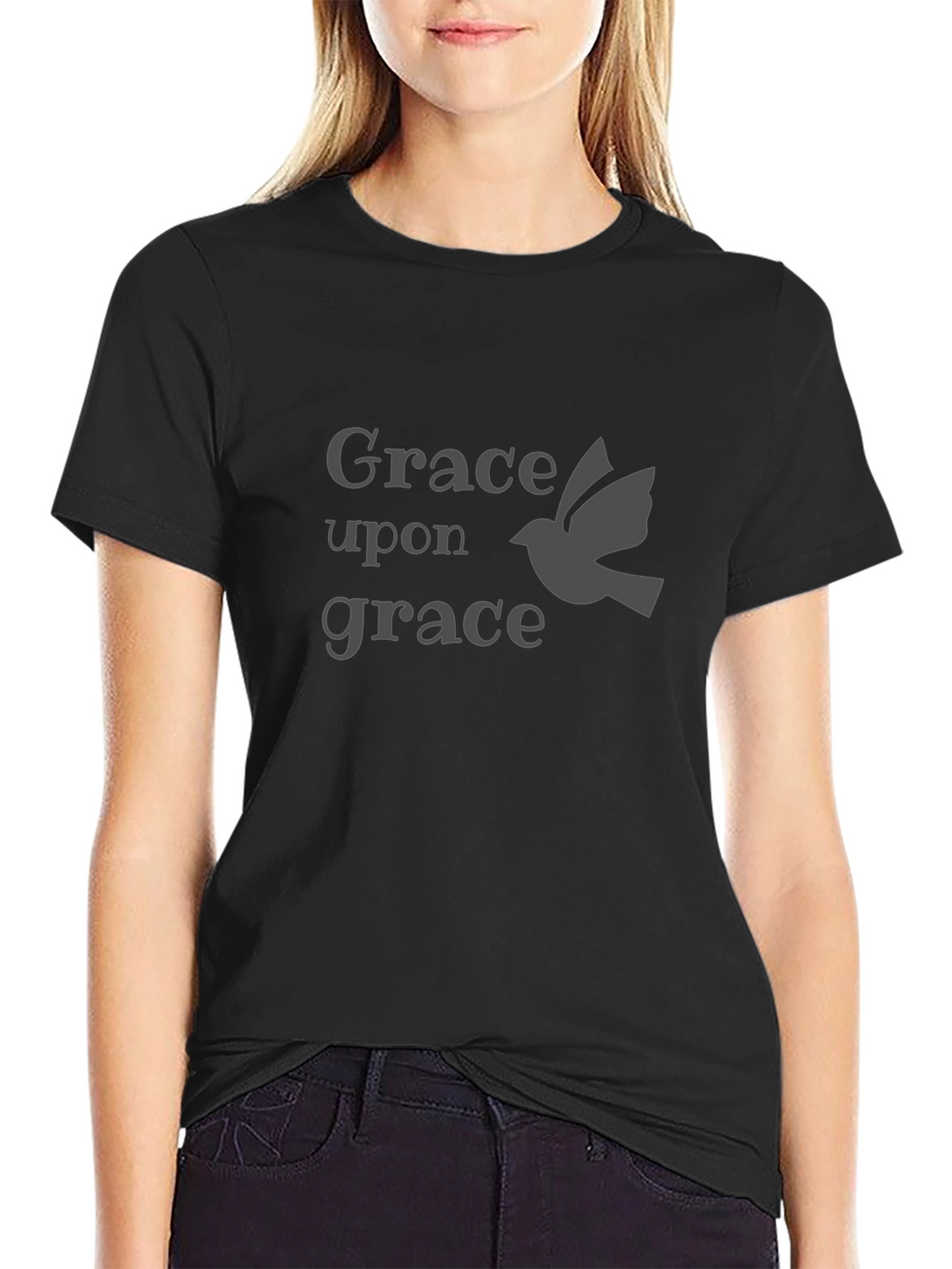 Grace Dove Graphic T-Shirt - Stylish & Comfortable