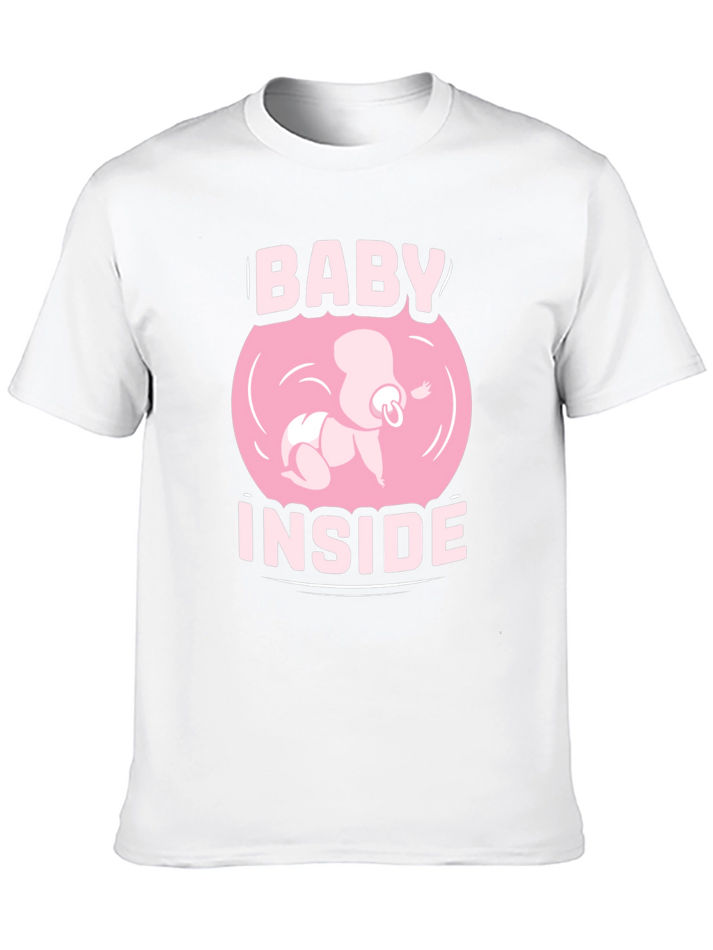 Baby Inside Graphic Tee - Pregnancy Announcement Shirt