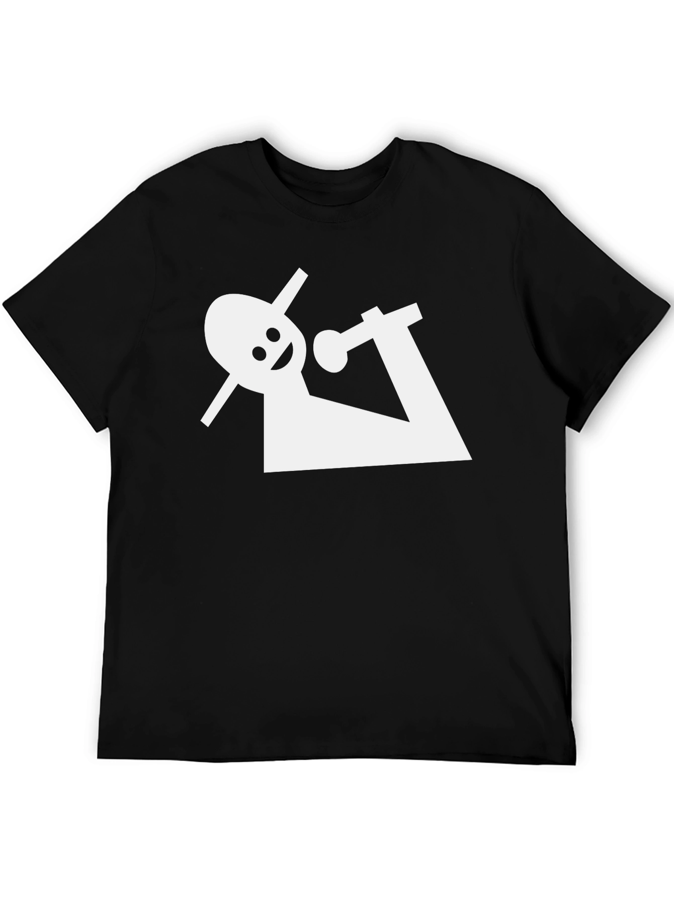 Funny T-Shirt - Gym Goer Lifting Weights