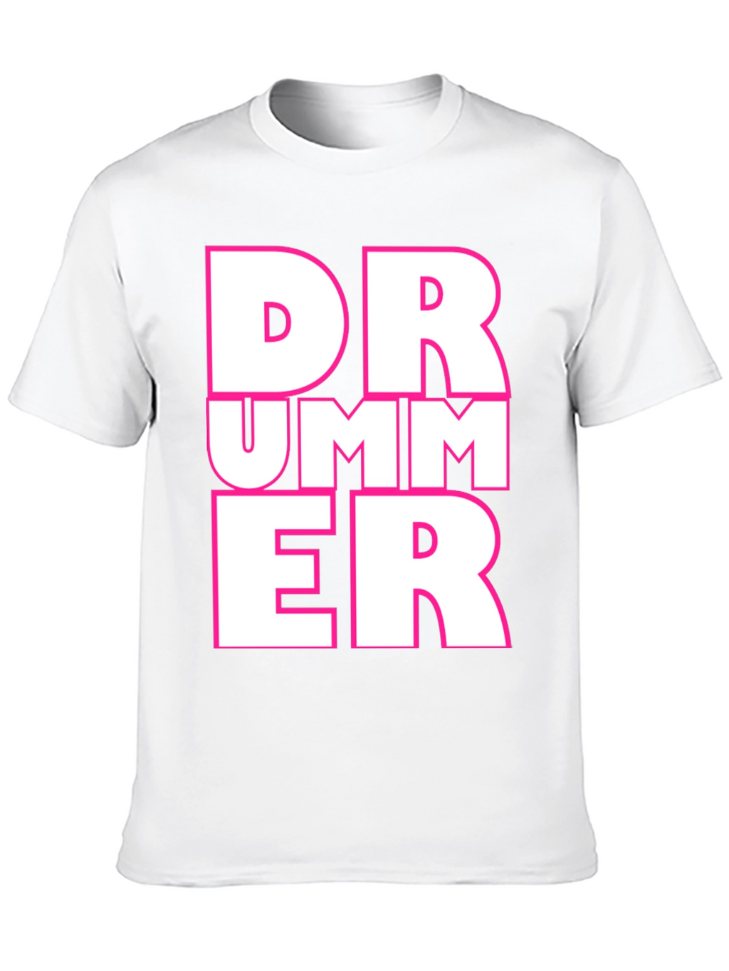 Drummer Graphic Tee - Black