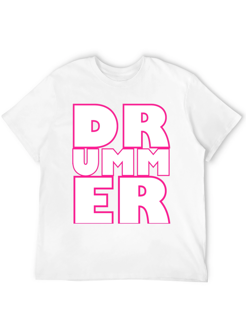 Drummer Graphic Tee - Black