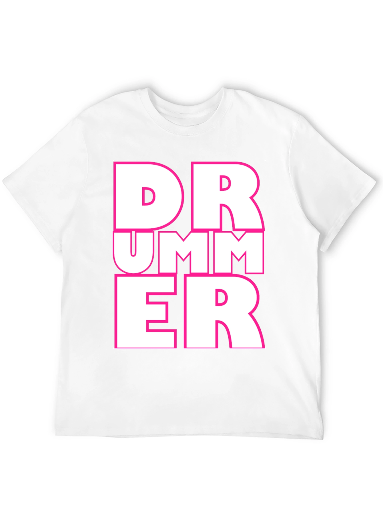 Drummer Graphic Tee - Black
