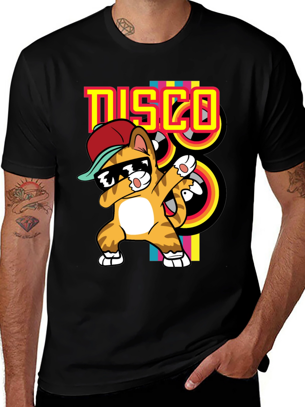 Cool Cat Disco 80s T-Shirt