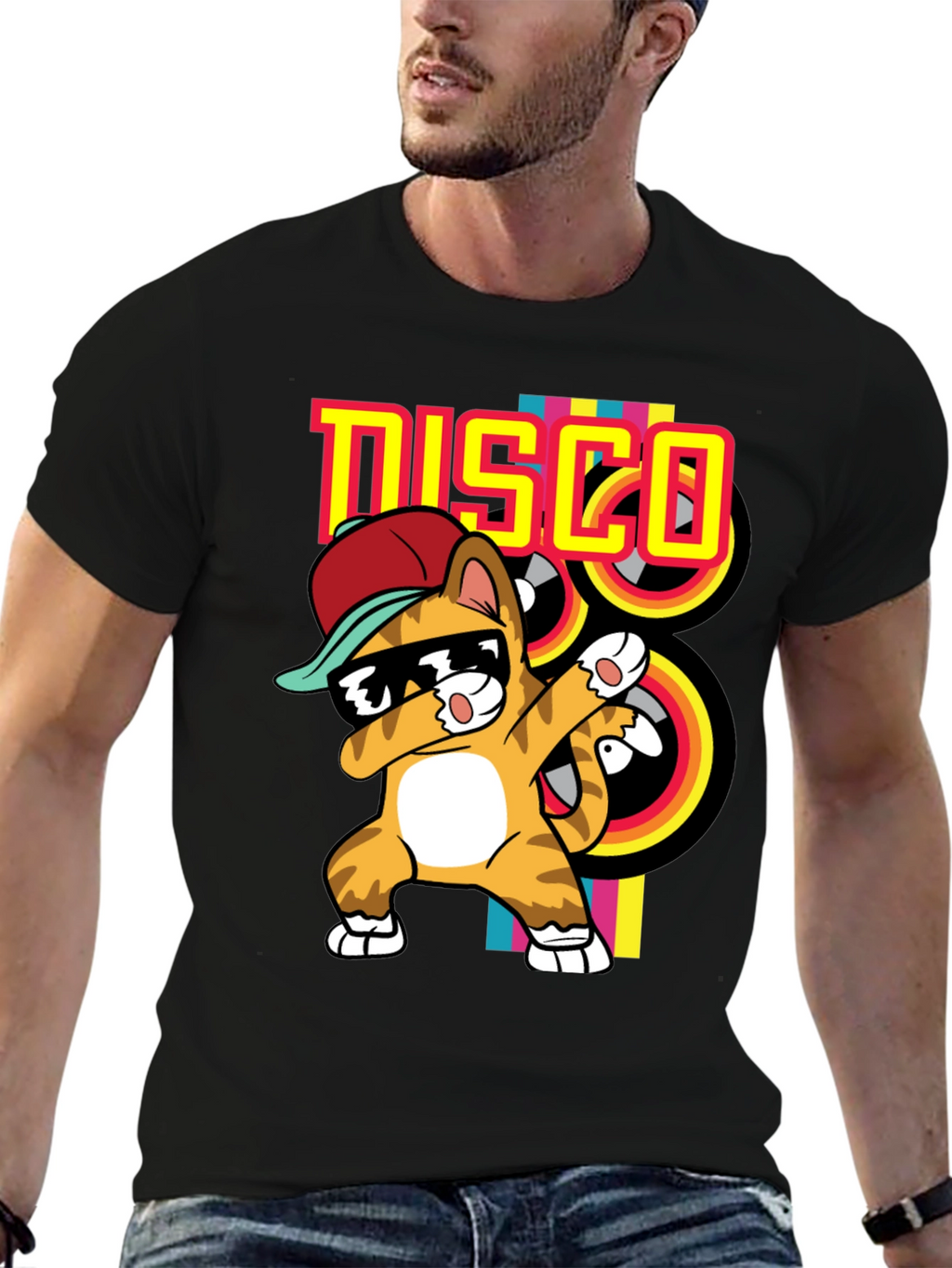 Cool Cat Disco 80s T-Shirt