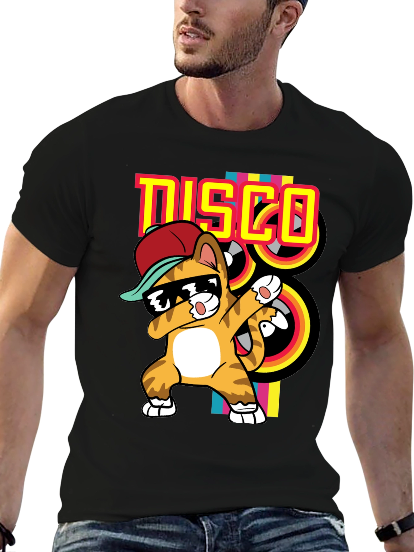 Cool Cat Disco 80s T-Shirt