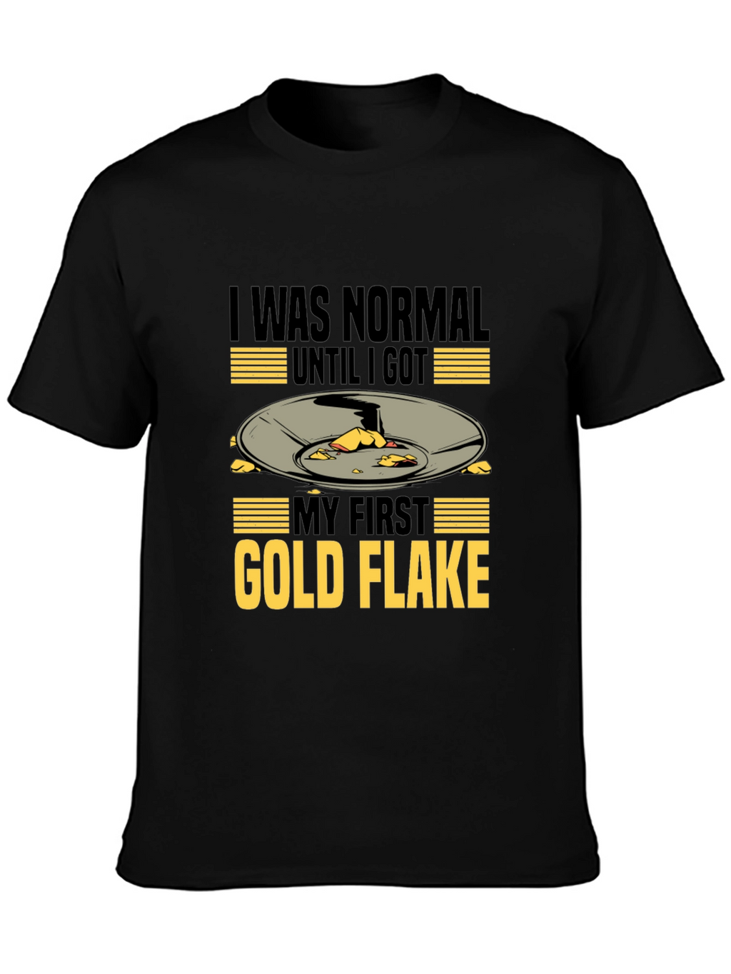 Gold Flake T-Shirt - Prospecting Miner Tee
