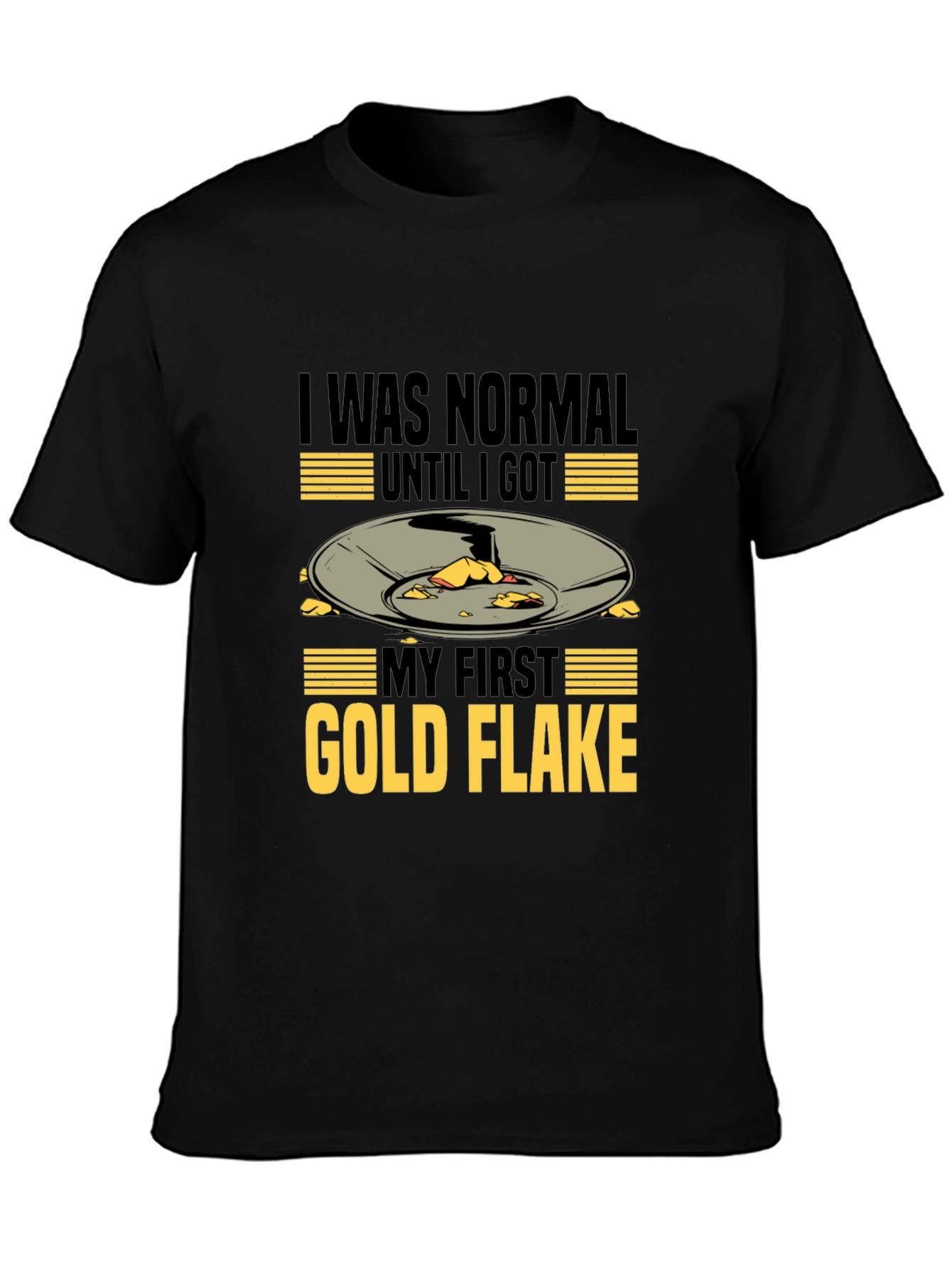 Gold Flake T-Shirt - Prospecting Miner Tee