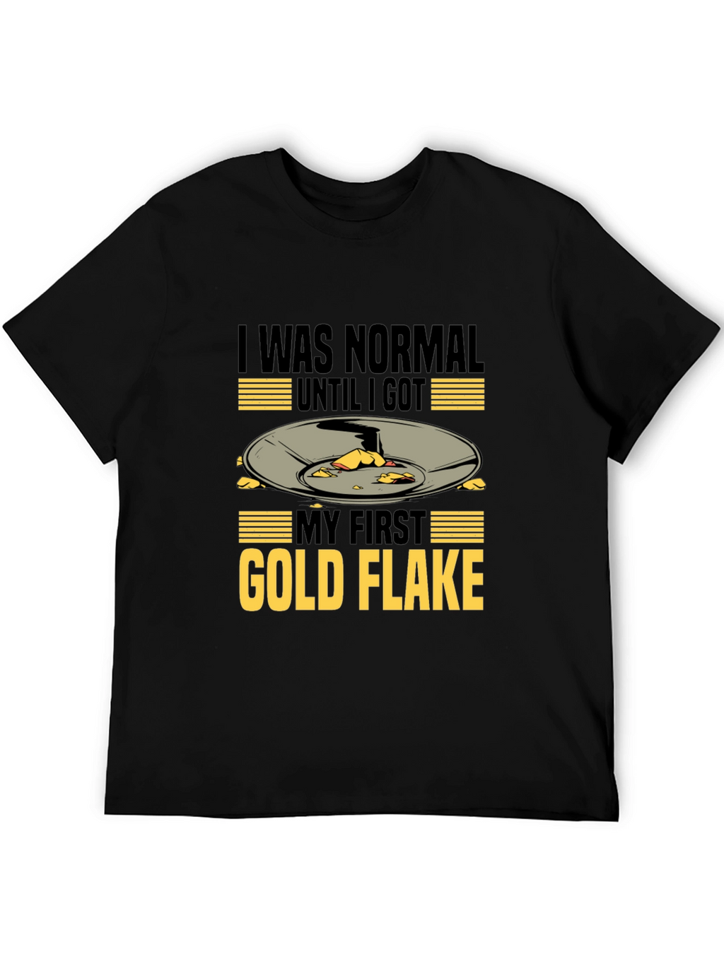 Gold Flake T-Shirt - Prospecting Miner Tee