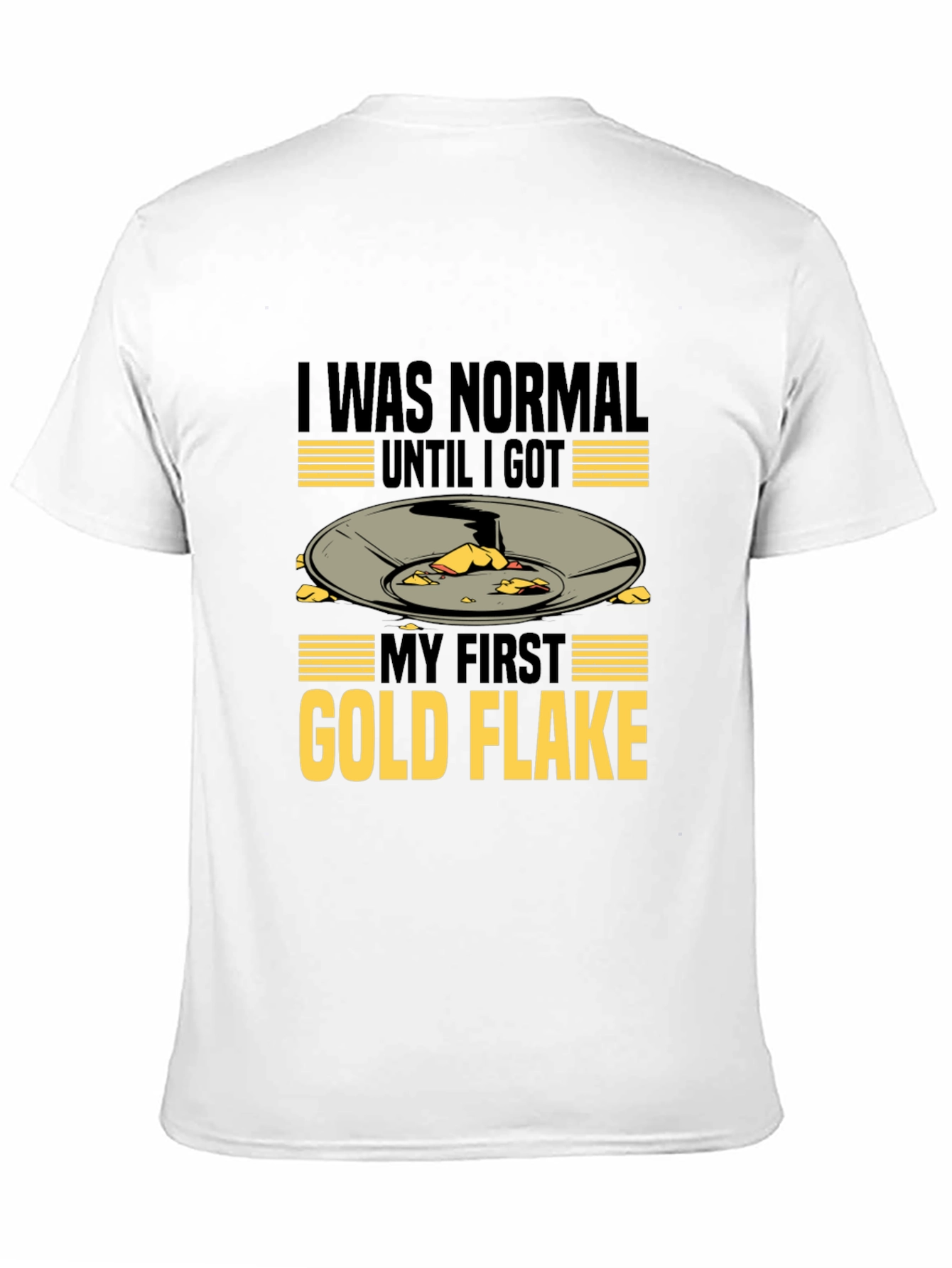 Gold Flake T-Shirt - Prospecting Miner Tee