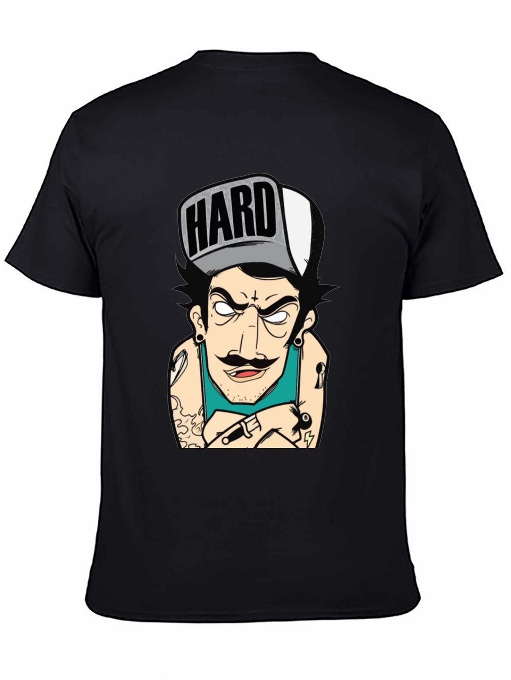 Edgy Tattoo Artist Graphic Tee