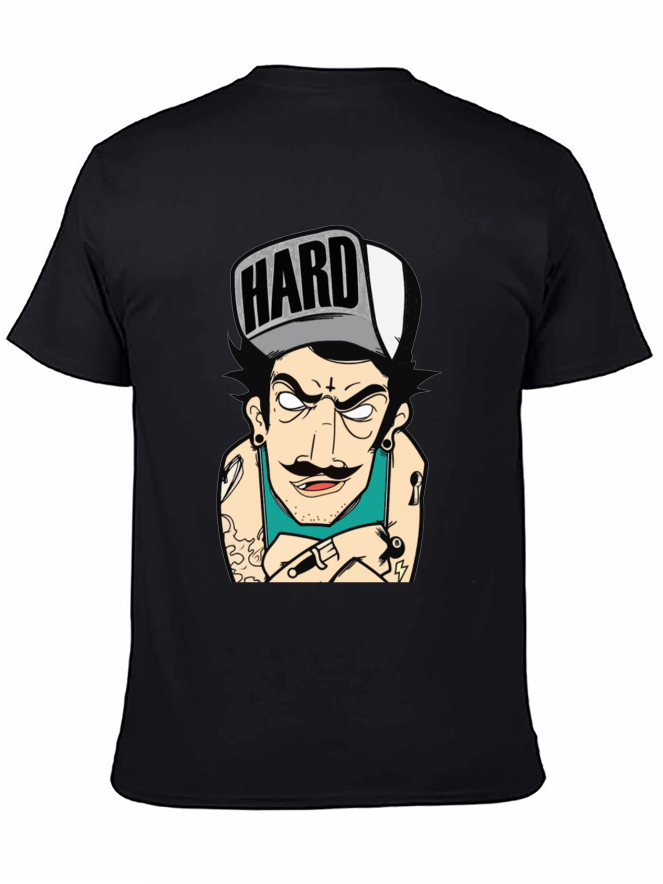 Edgy Tattoo Artist Graphic Tee