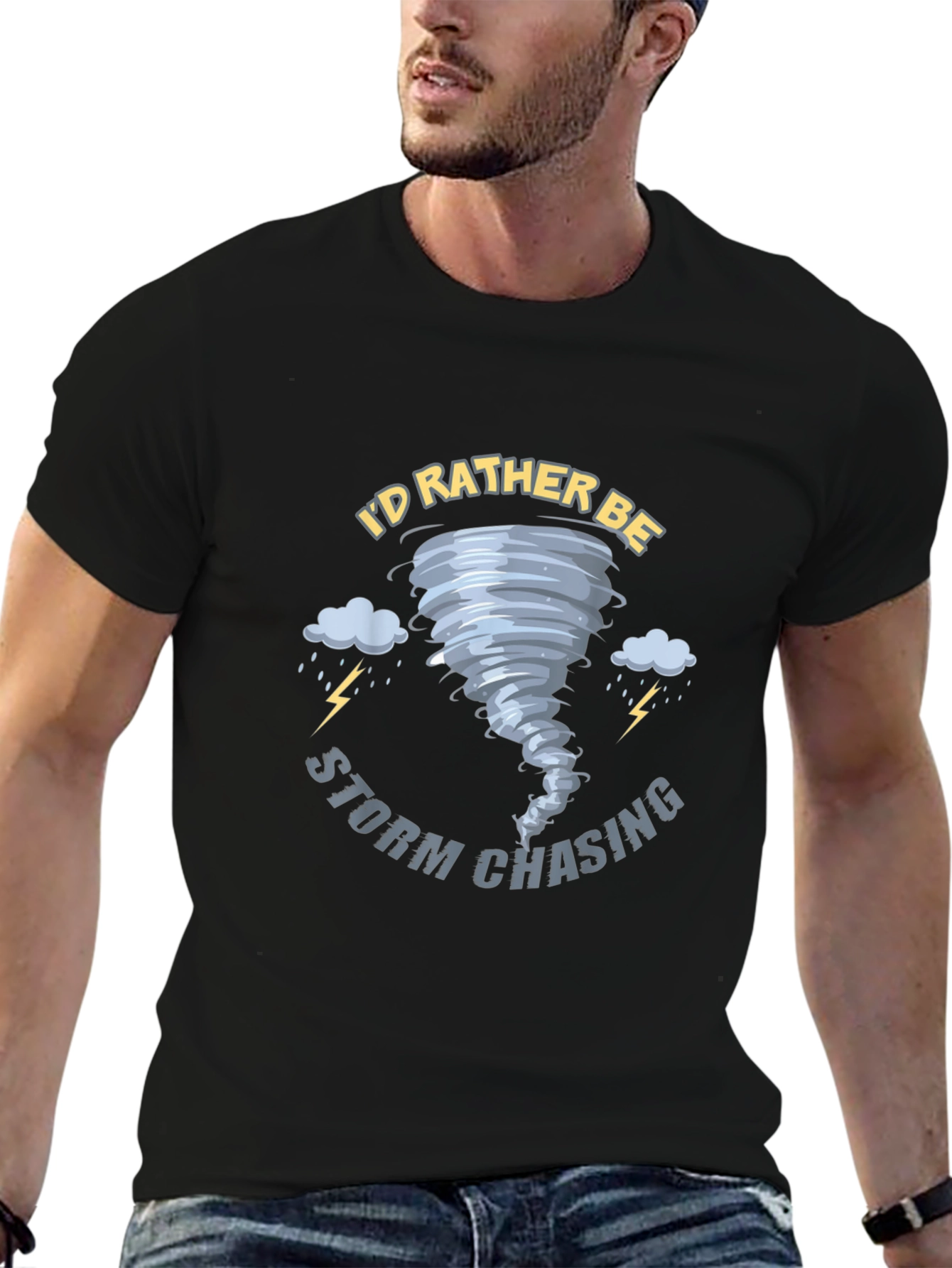 Storm Chasing Tornado Graphic Tee