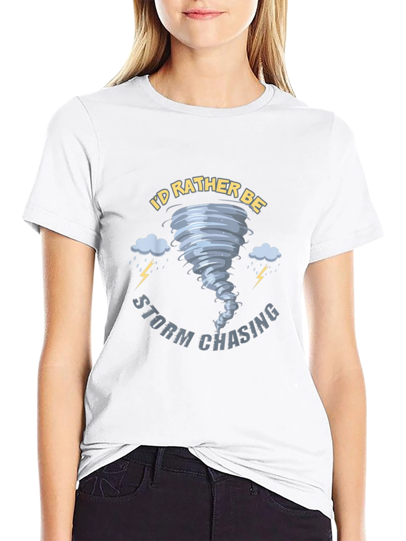 Storm Chasing Tornado Graphic Tee