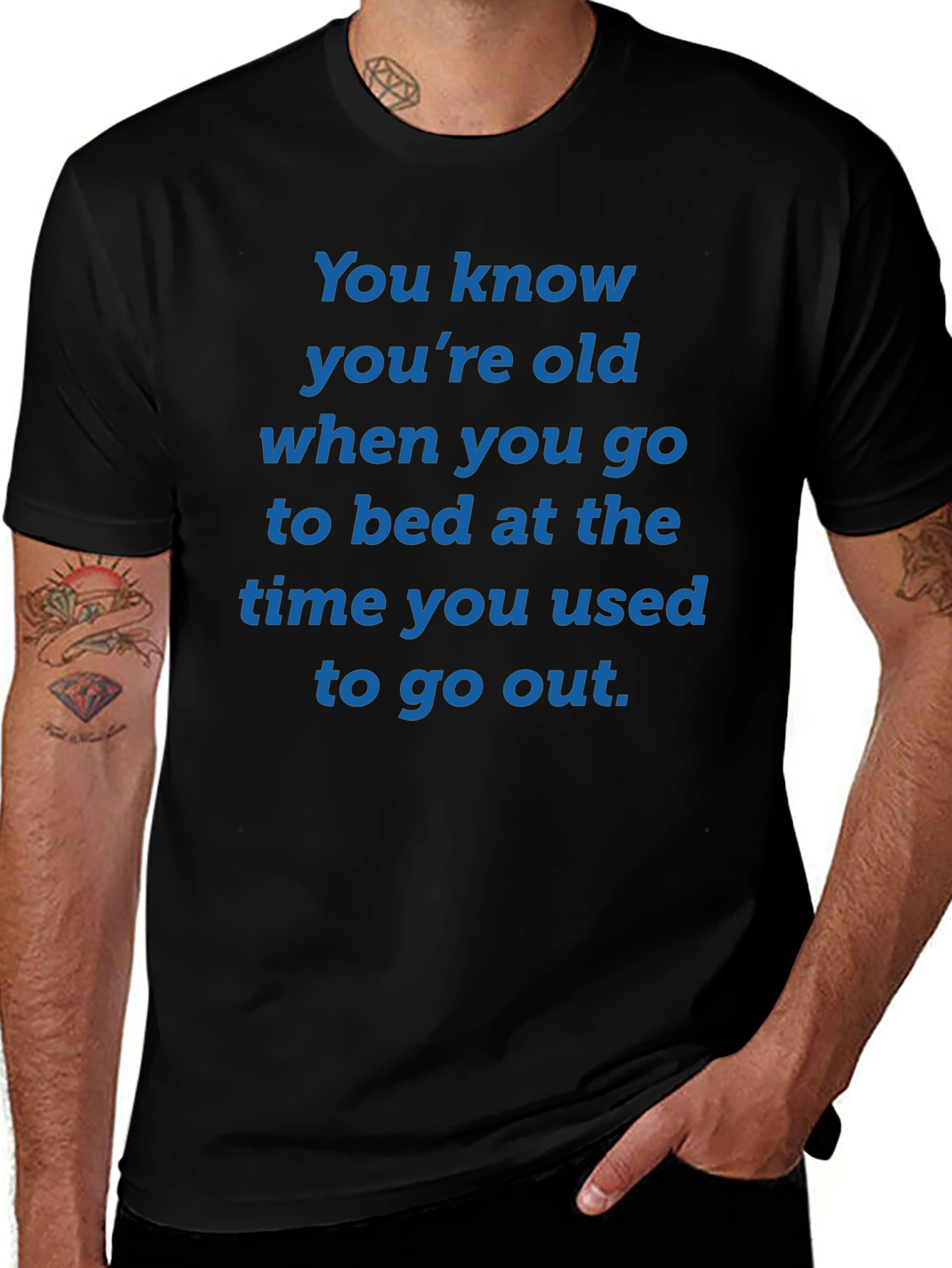Funny You Know Youre Old Graphic T-Shirt