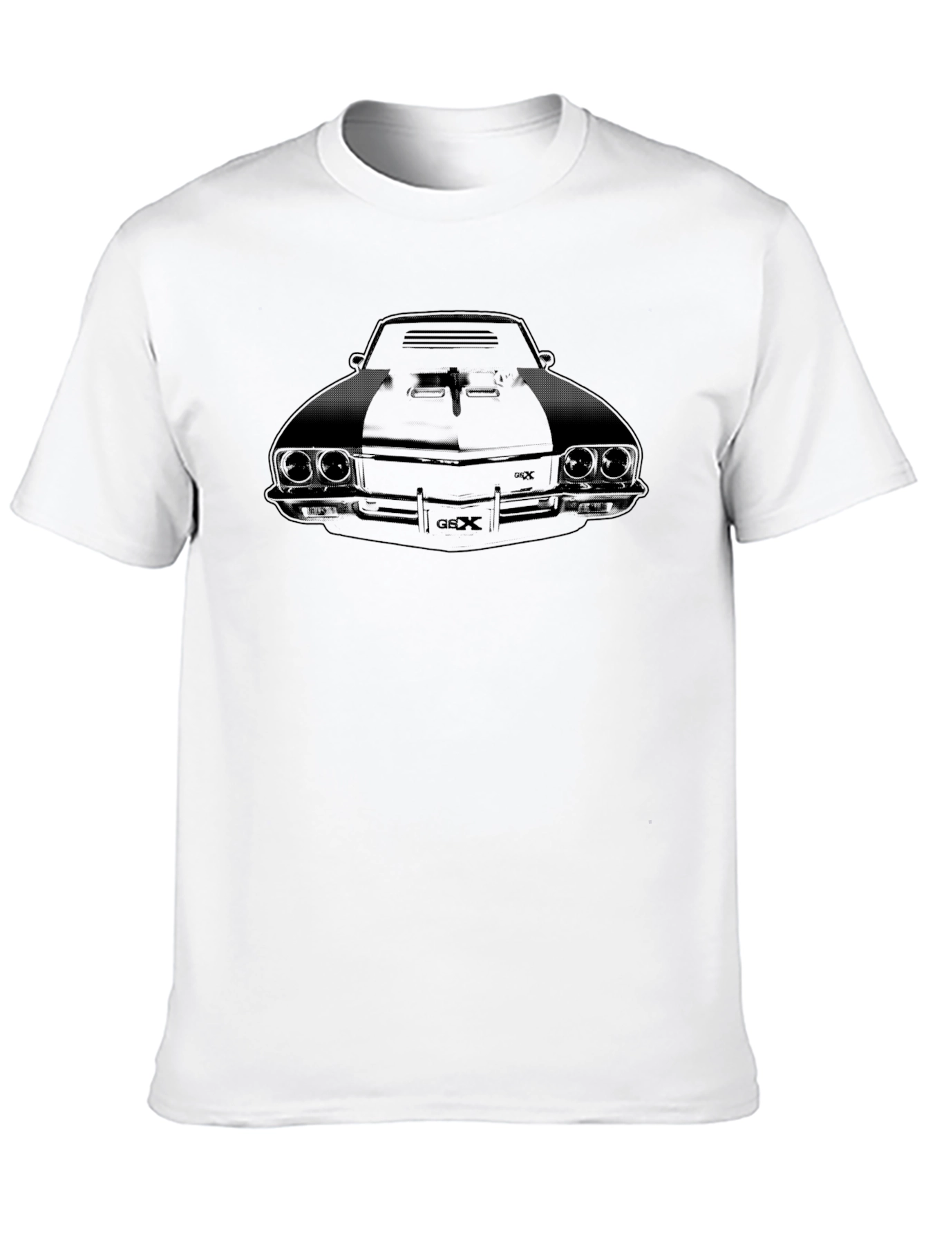 Classic Car Graphic Tee - Black