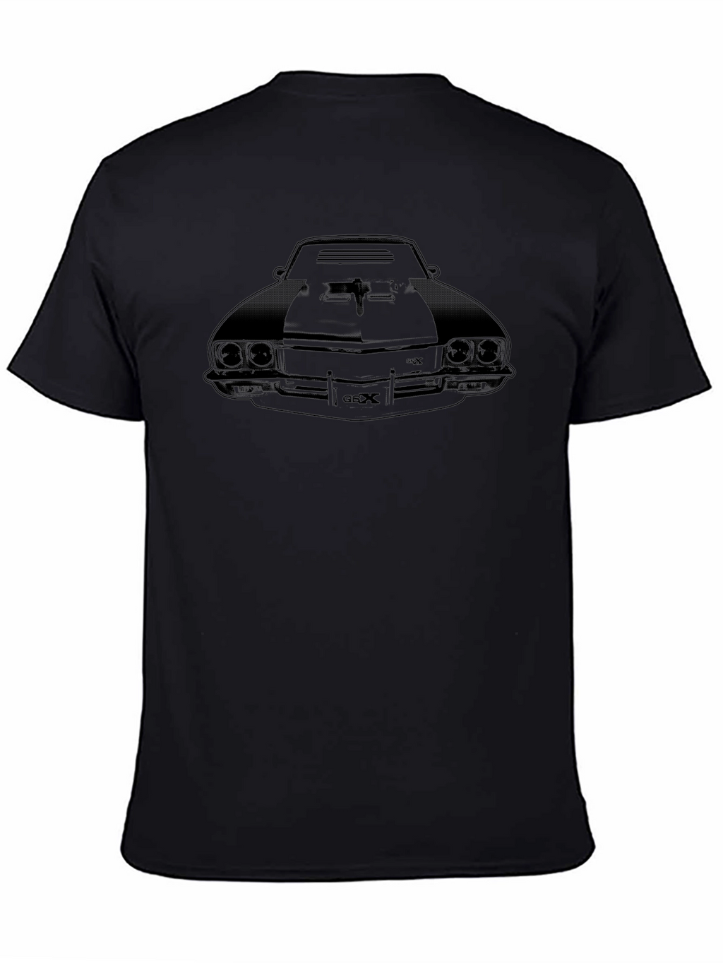 Classic Car Graphic Tee - Black