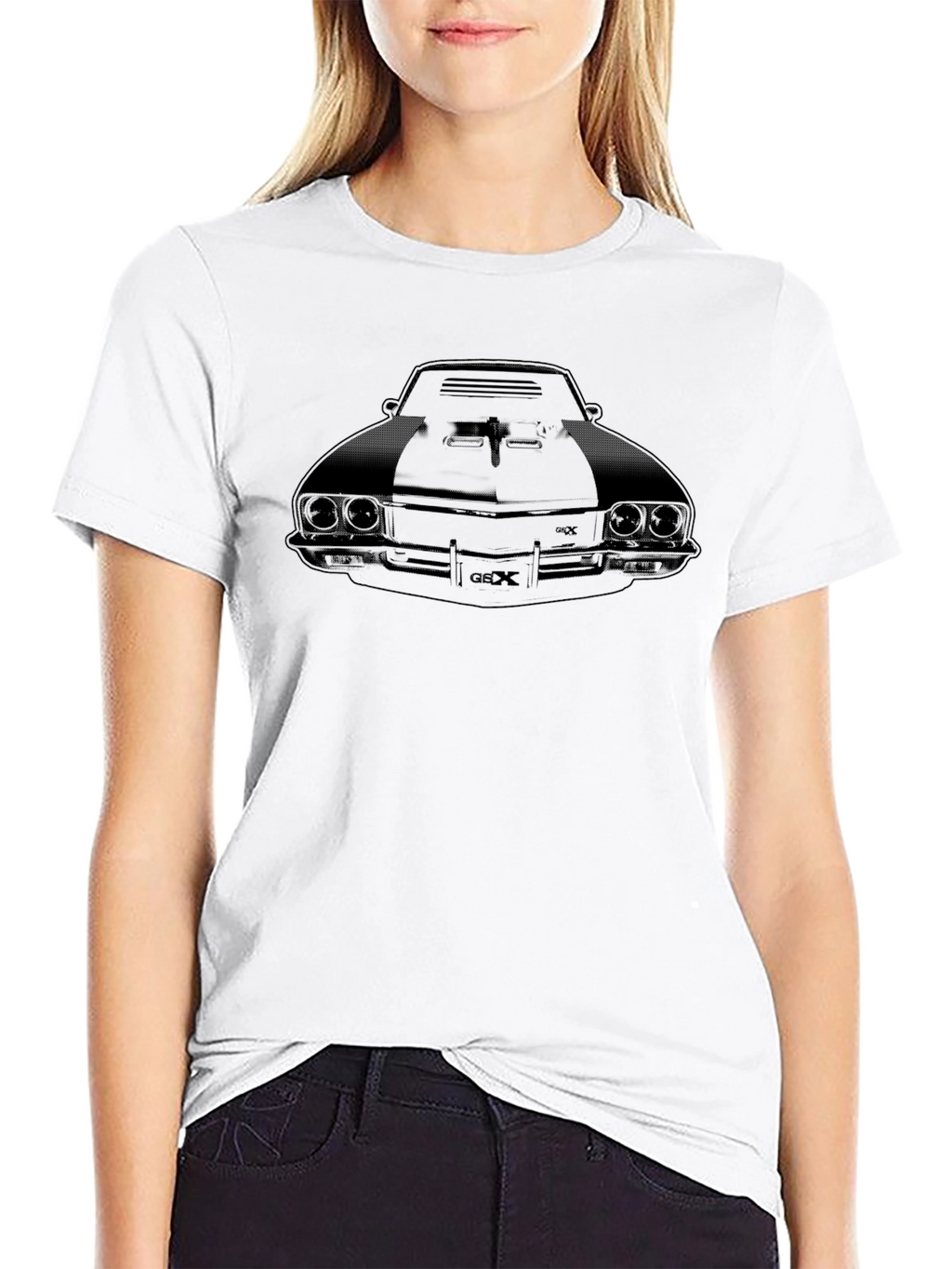 Classic Car Graphic Tee - Black
