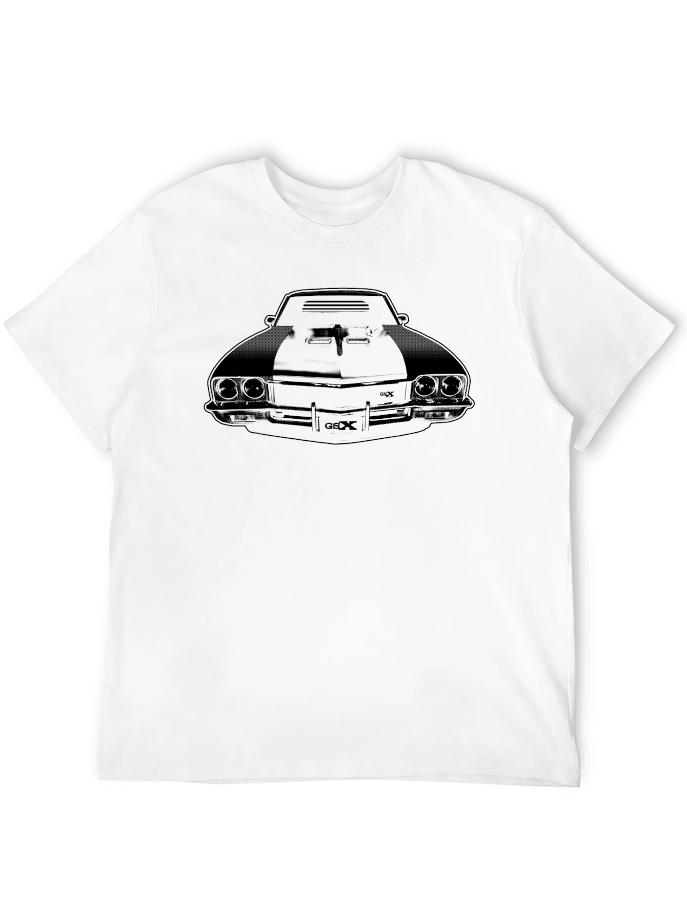 Classic Car Graphic Tee - Black