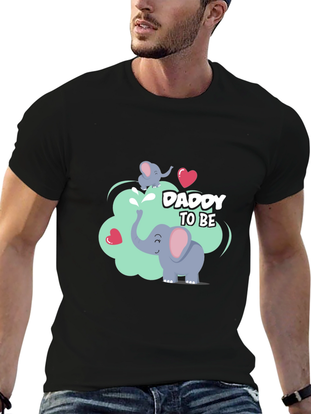 Daddy To Be Elephant T-Shirt