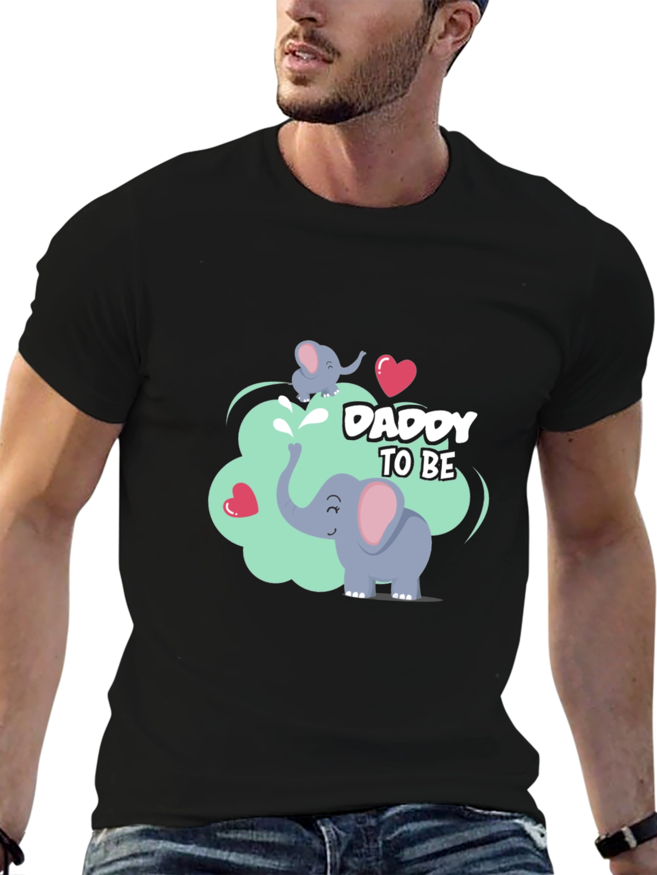 Daddy To Be Elephant T-Shirt