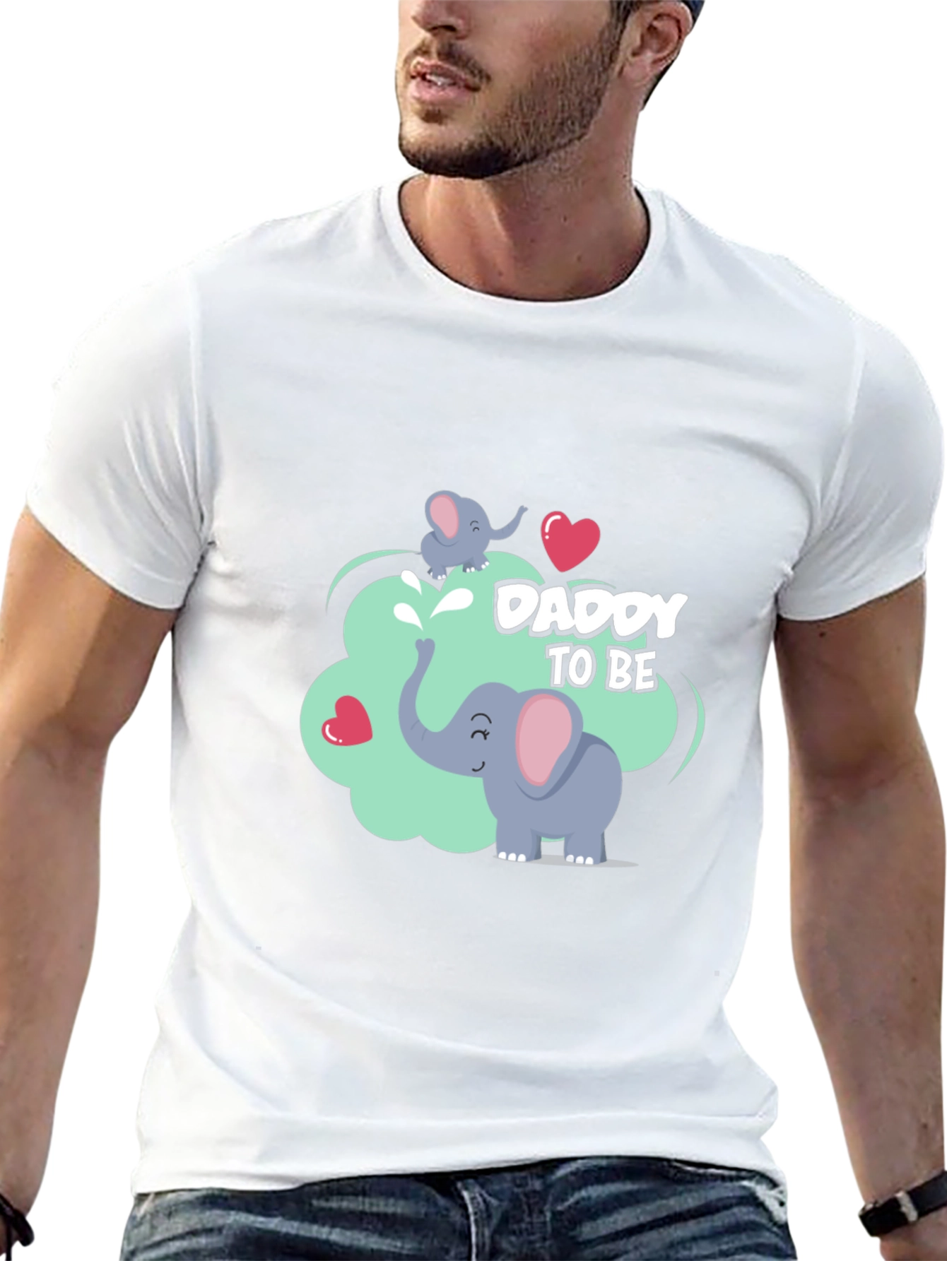 Daddy To Be Elephant T-Shirt