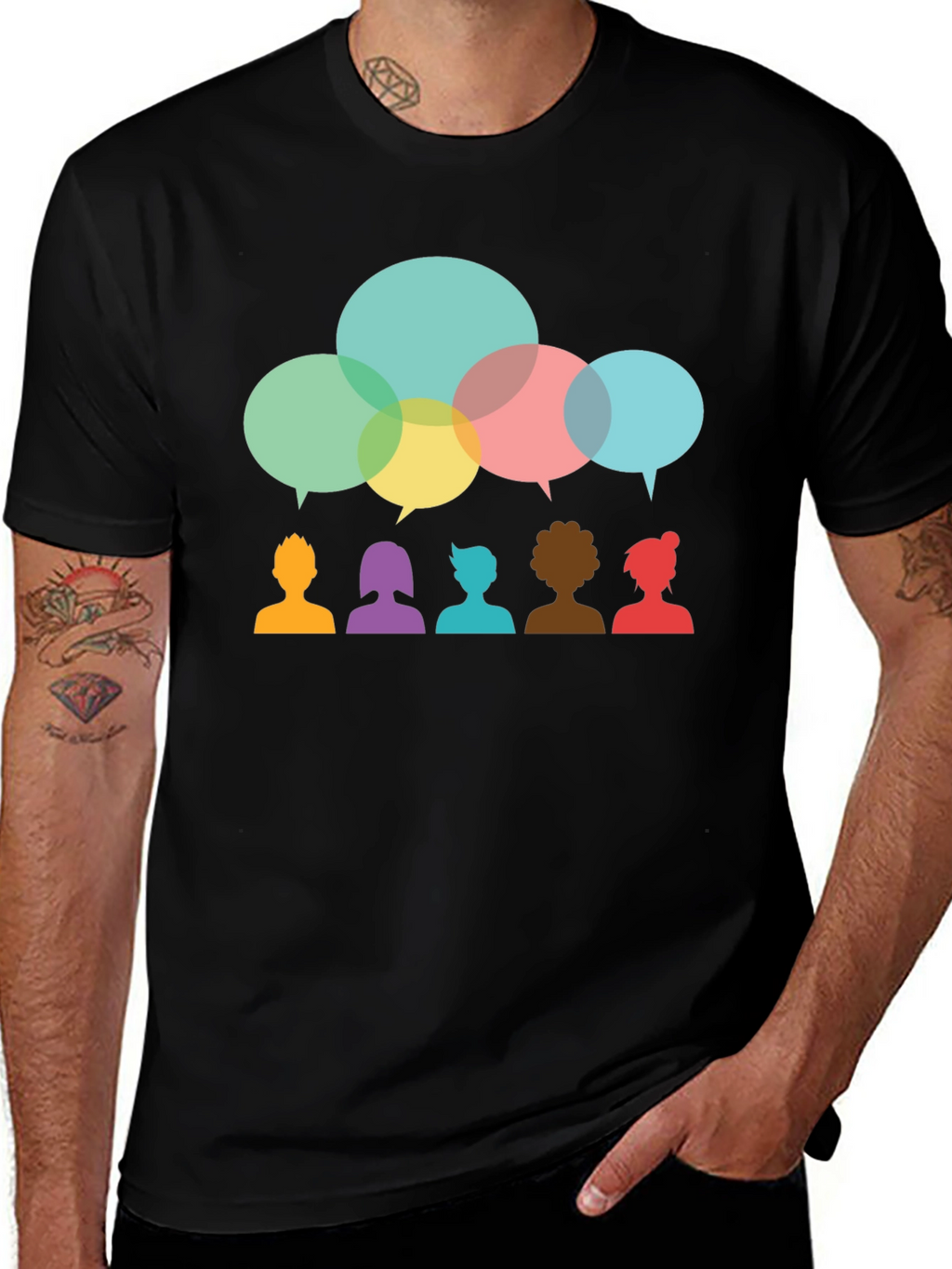 Diverse Voices T-Shirt - Conversation Starter Tee