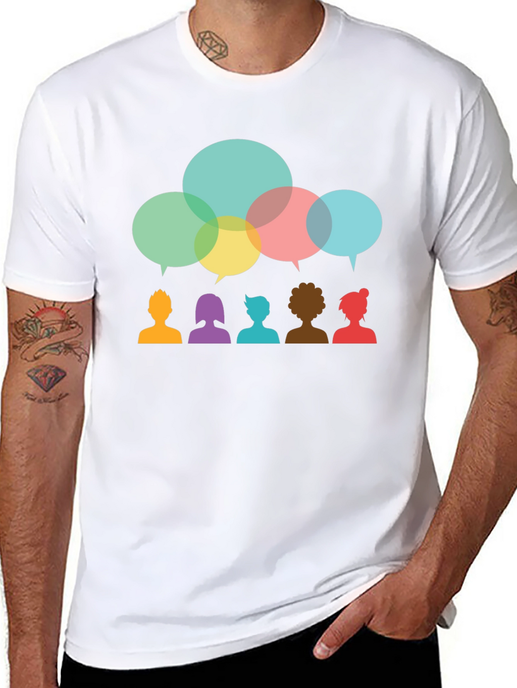 Diverse Voices T-Shirt - Conversation Starter Tee