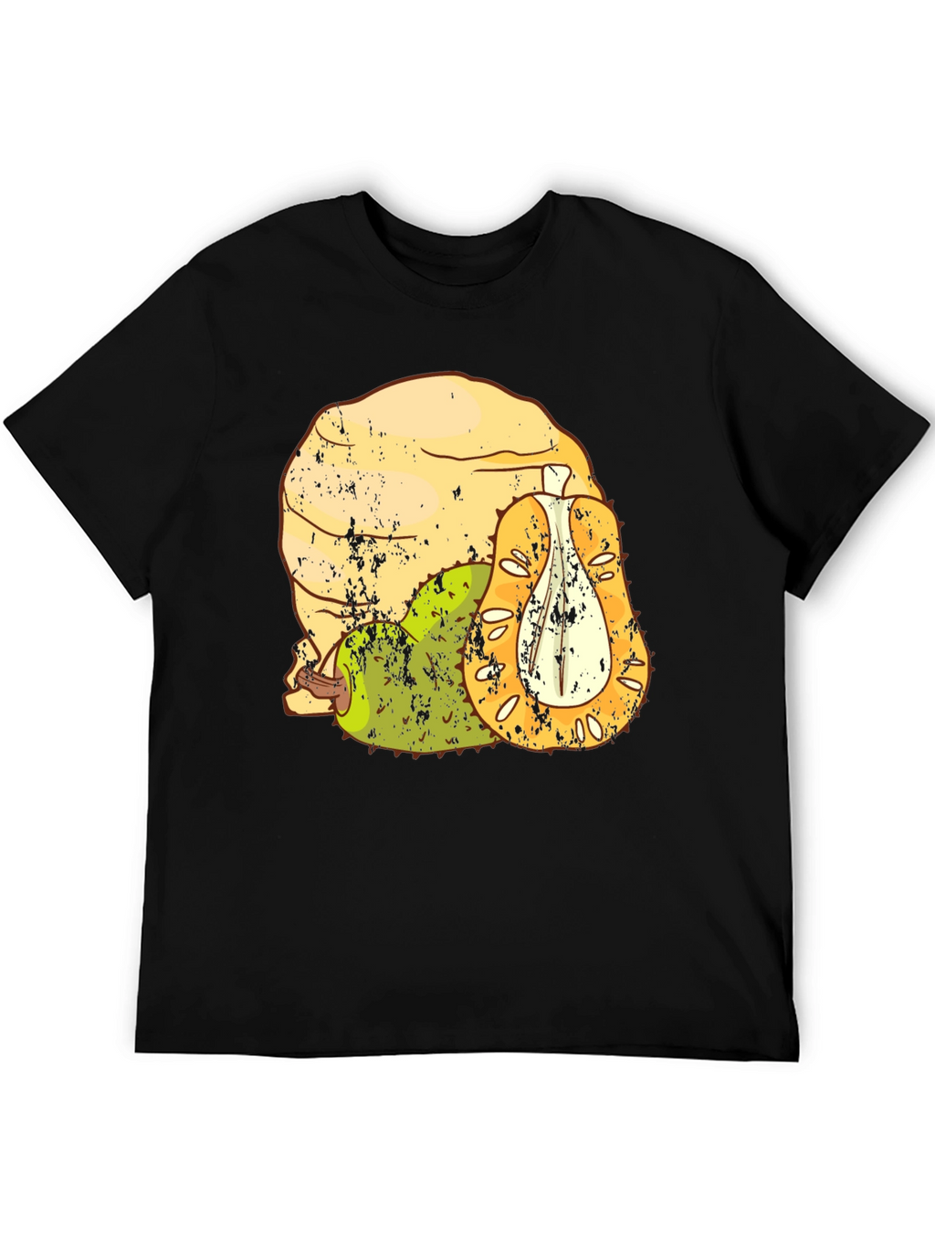 Jackfruit Graphic Tee - Unisex Black T-Shirt