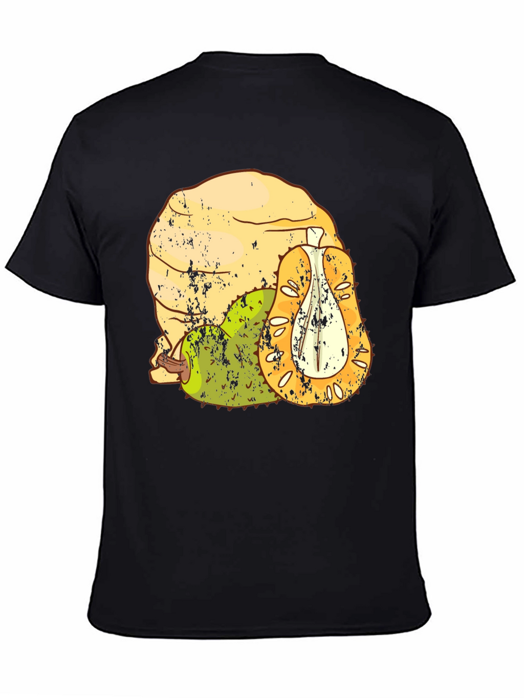Jackfruit Graphic Tee - Unisex Black T-Shirt