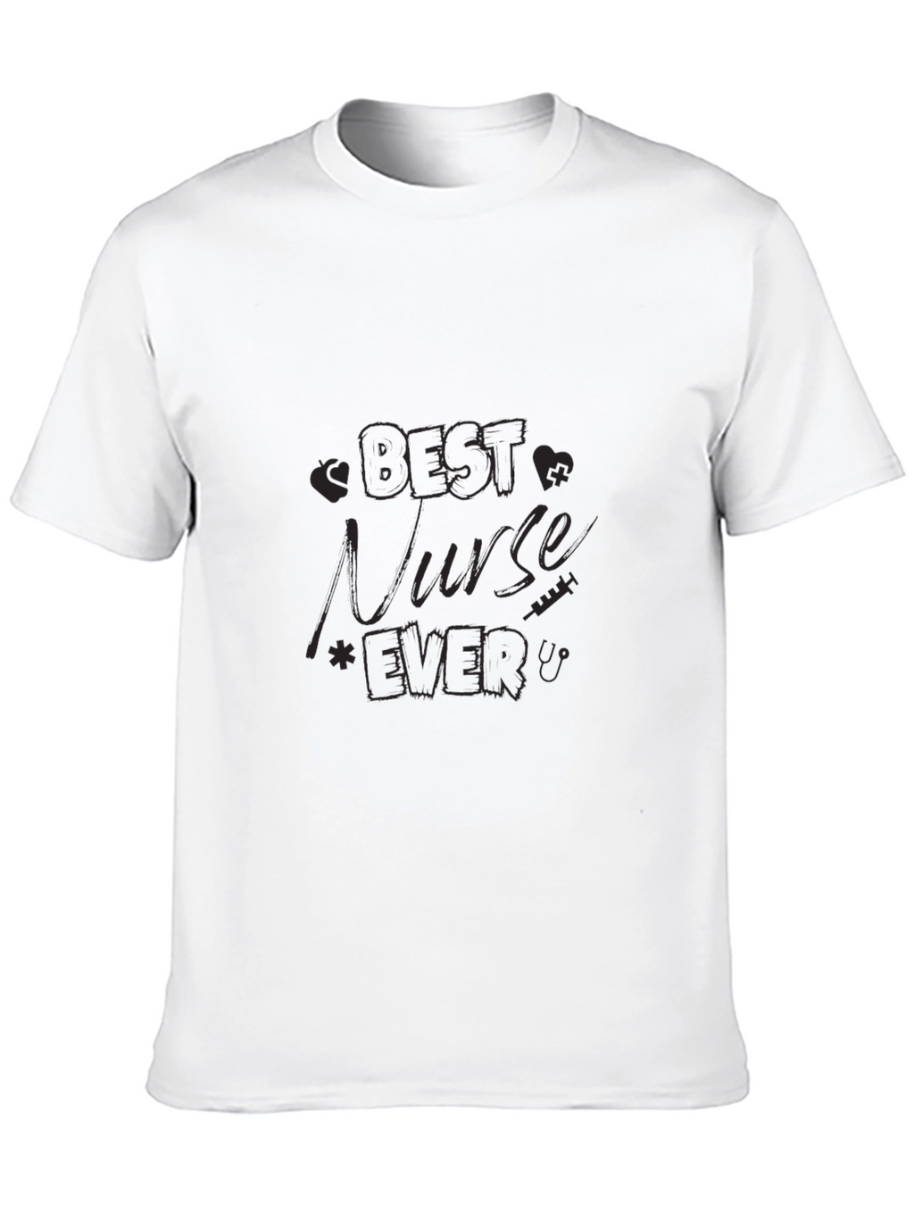 Best Nurse Ever Black T-Shirt