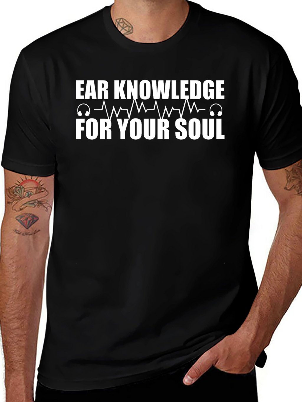 Ear Knowledge T-Shirt - Music Lover Tee