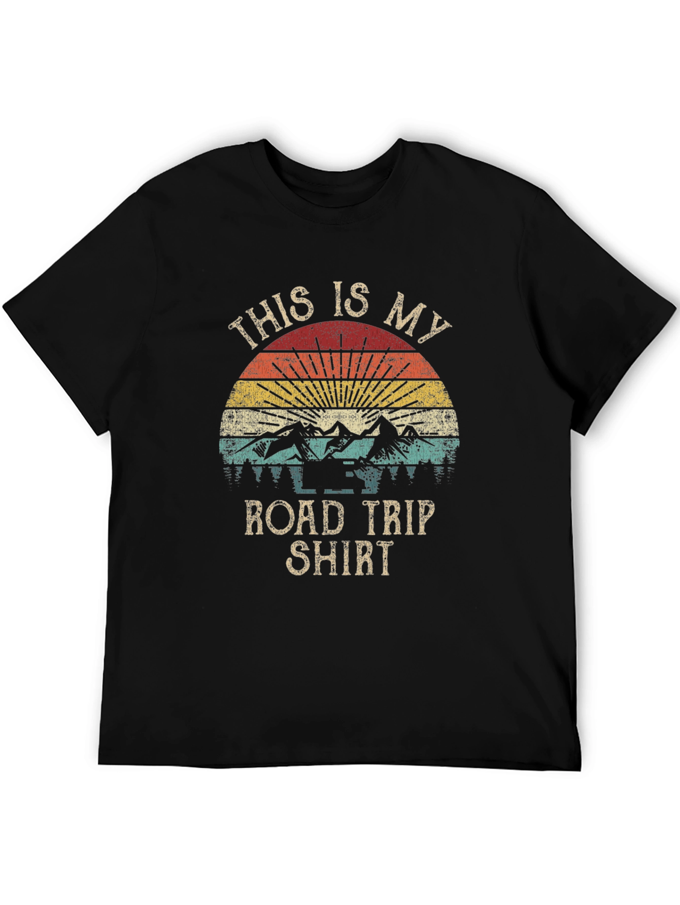 Road Trip Shirt - Vintage Style Tee for Adventure Seekers