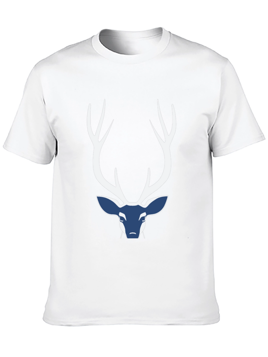 Deer Graphic Mens Black T-Shirt