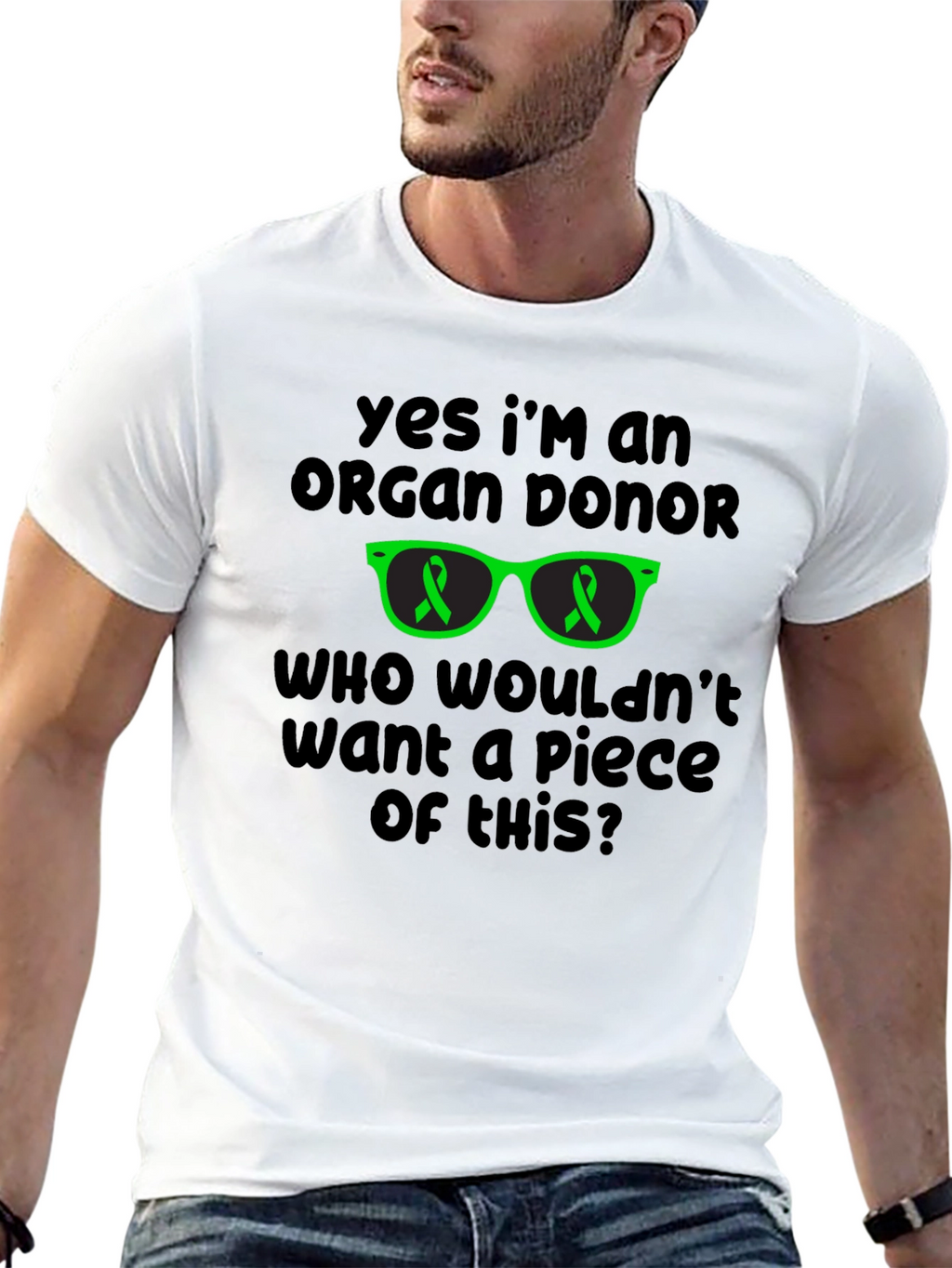 Organ Donor Novelty Graphic Tee