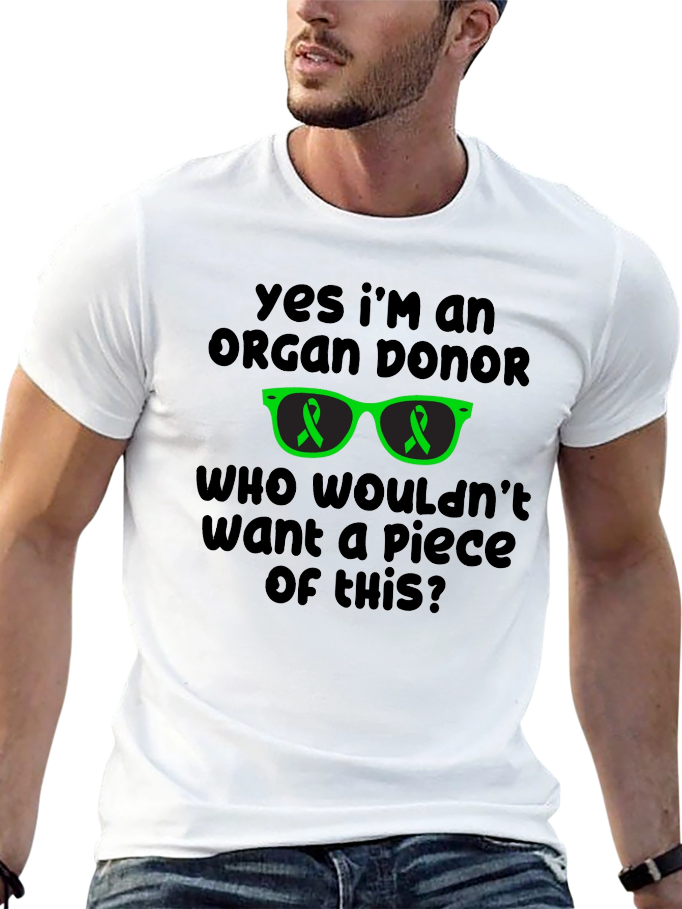 Organ Donor Novelty Graphic Tee