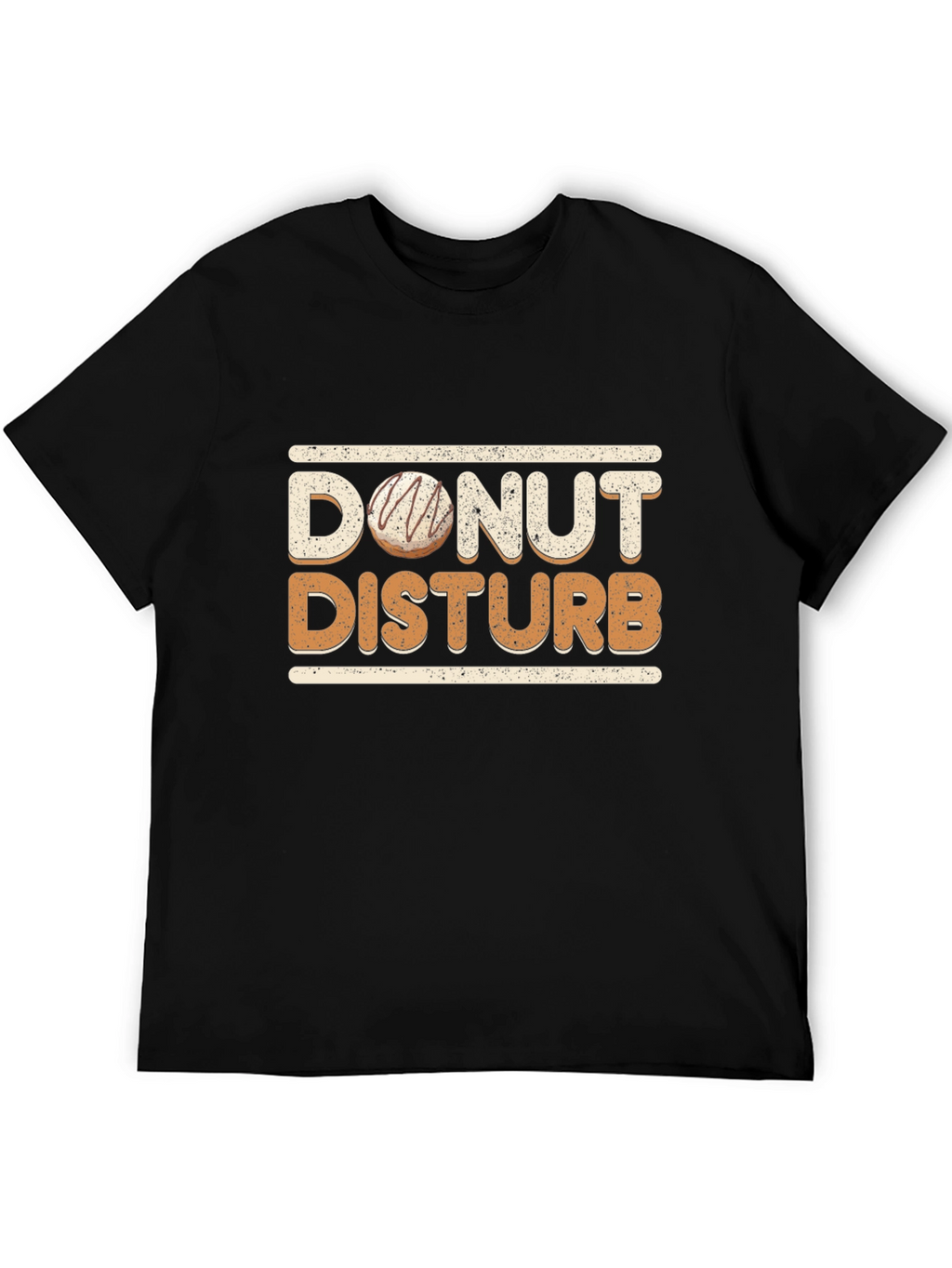 Donut Disturb Graphic T-Shirt - Funny Novelty Tee