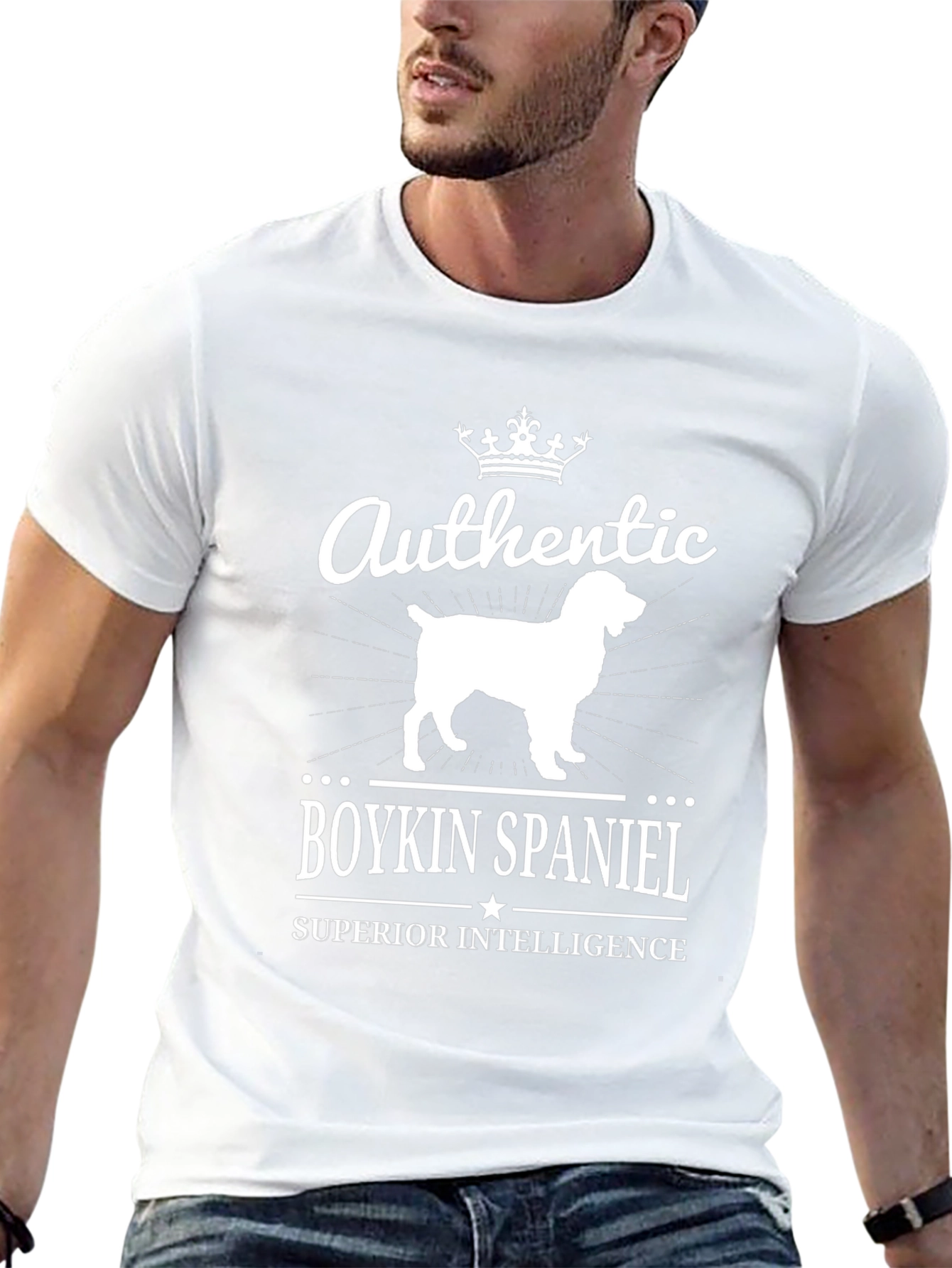 Authentic Boykin Spaniel Black T-Shirt