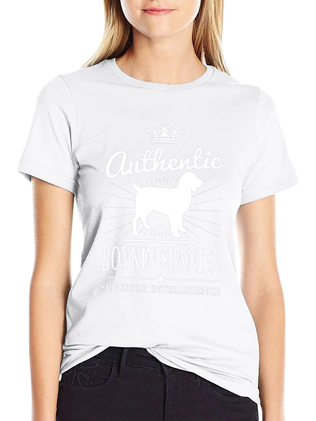 Authentic Boykin Spaniel Black T-Shirt