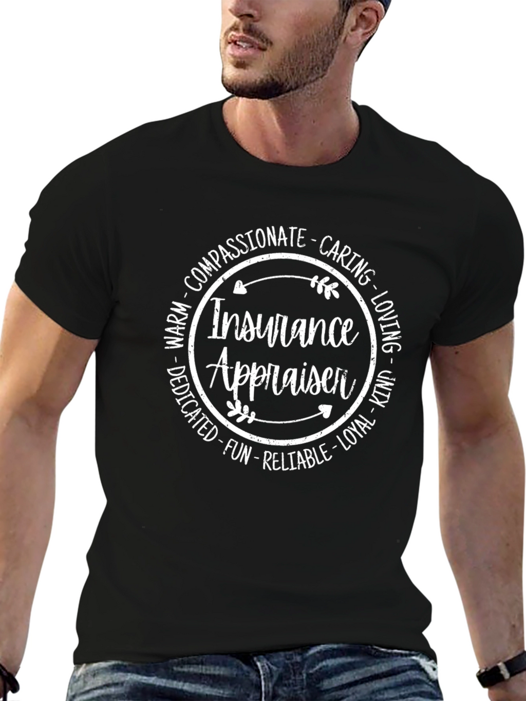 Insurance Appraiser T-Shirt - Compassionate Caring Design