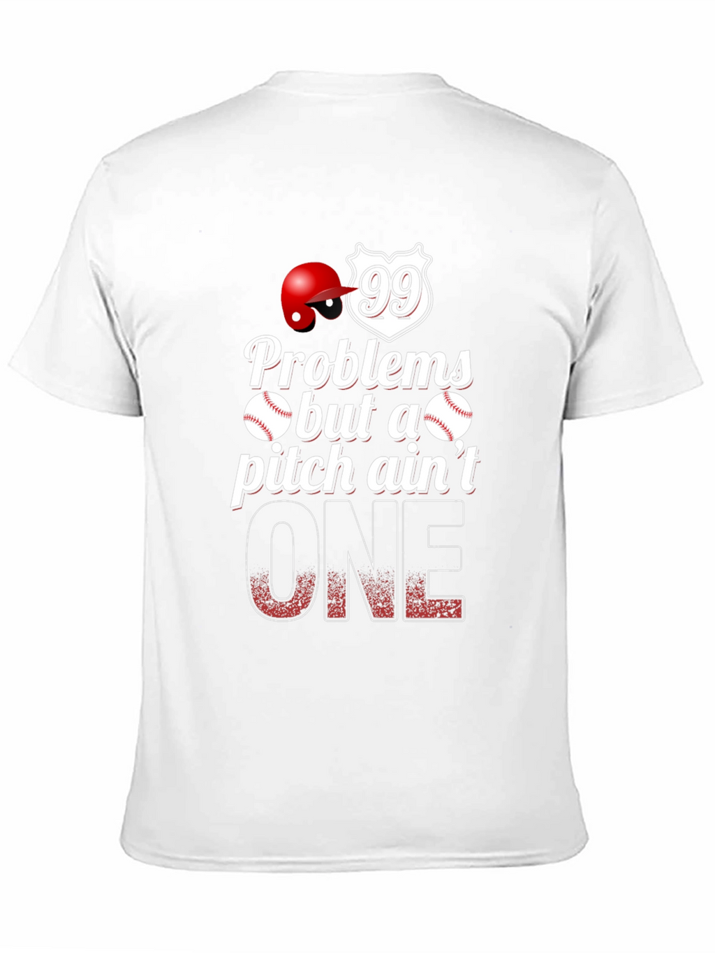 Baseball Problems Pitch Aint One T-Shirt