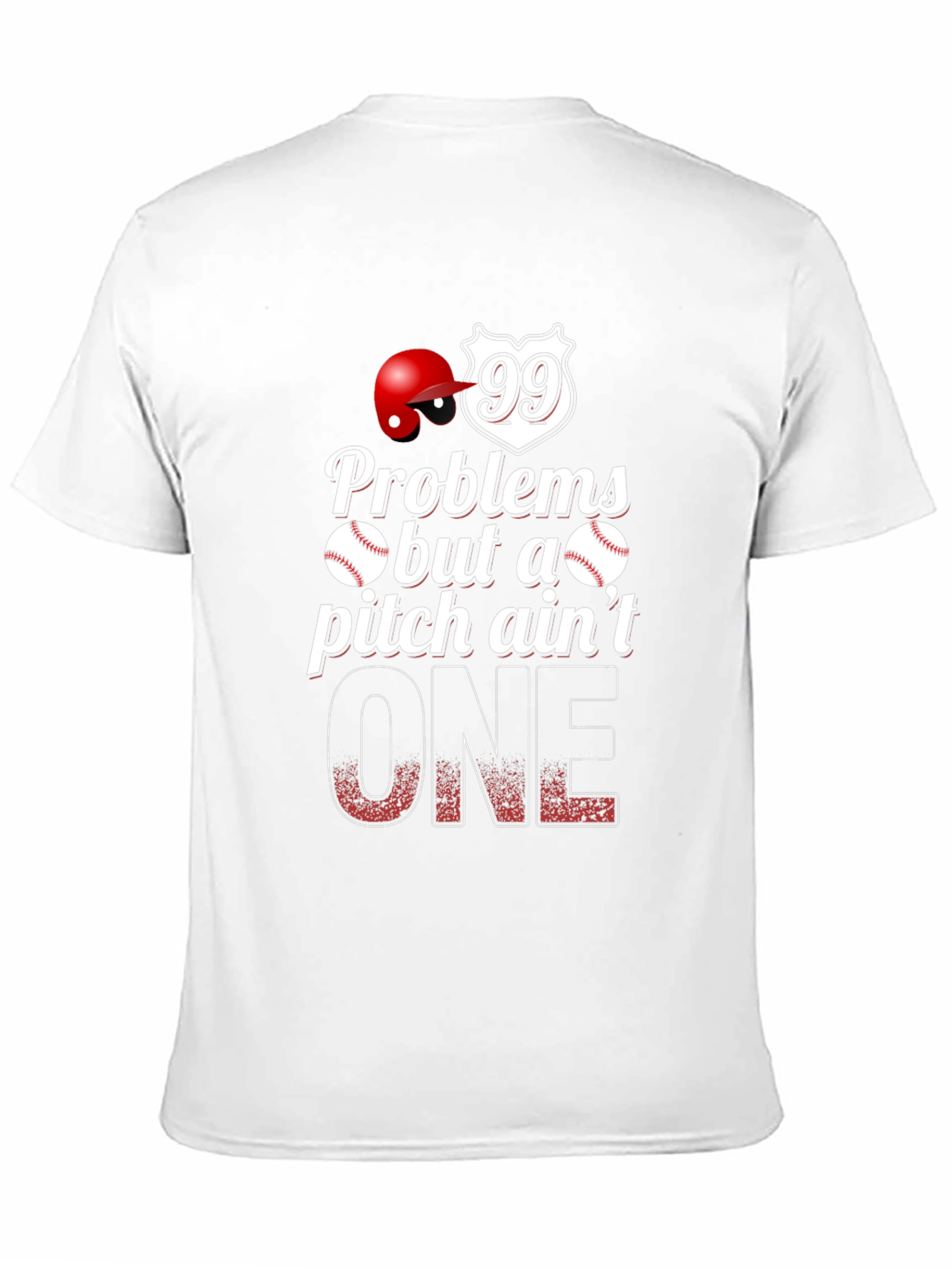 Baseball Problems Pitch Aint One T-Shirt
