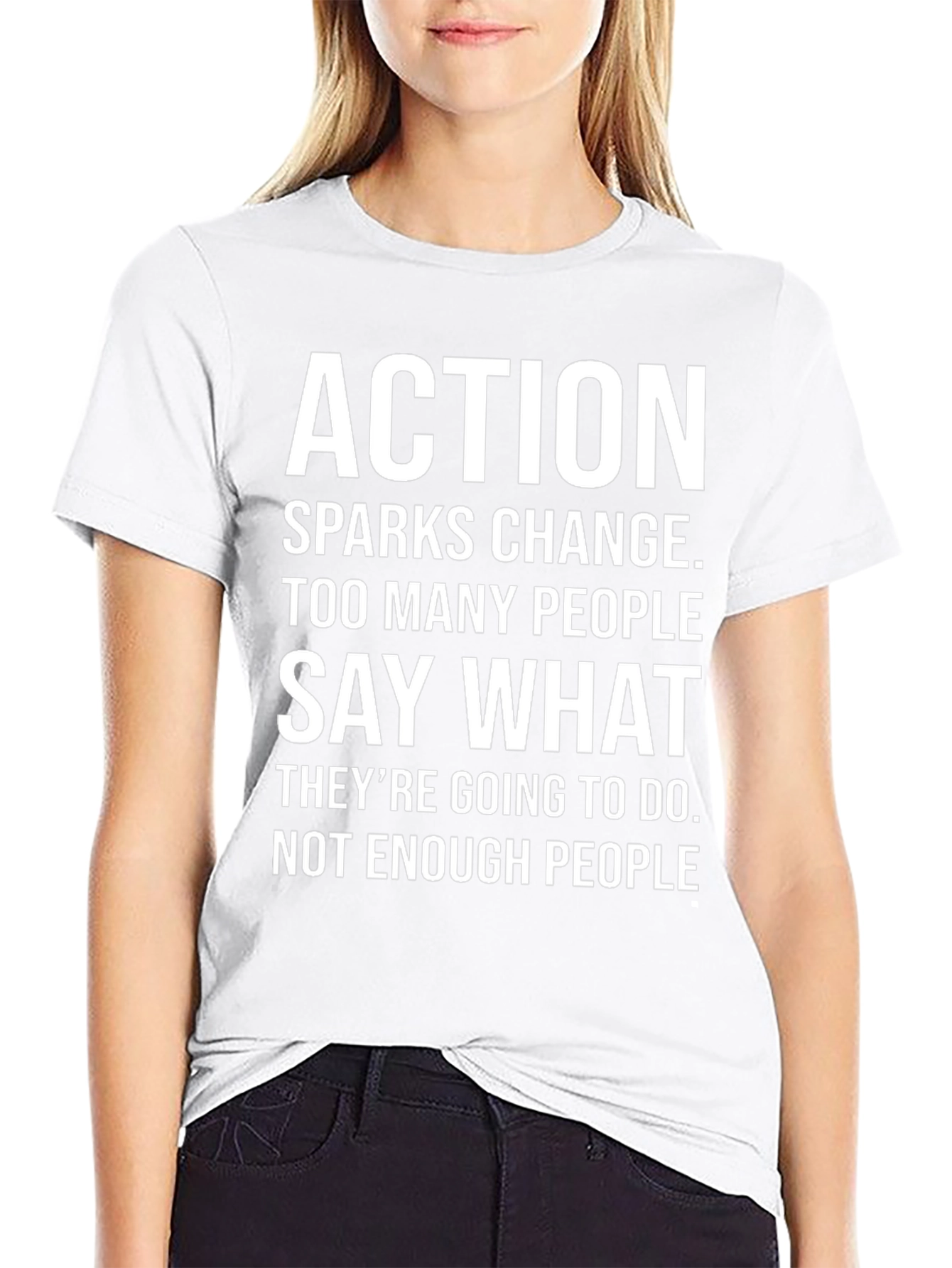Action Sparks Change Graphic T-Shirt